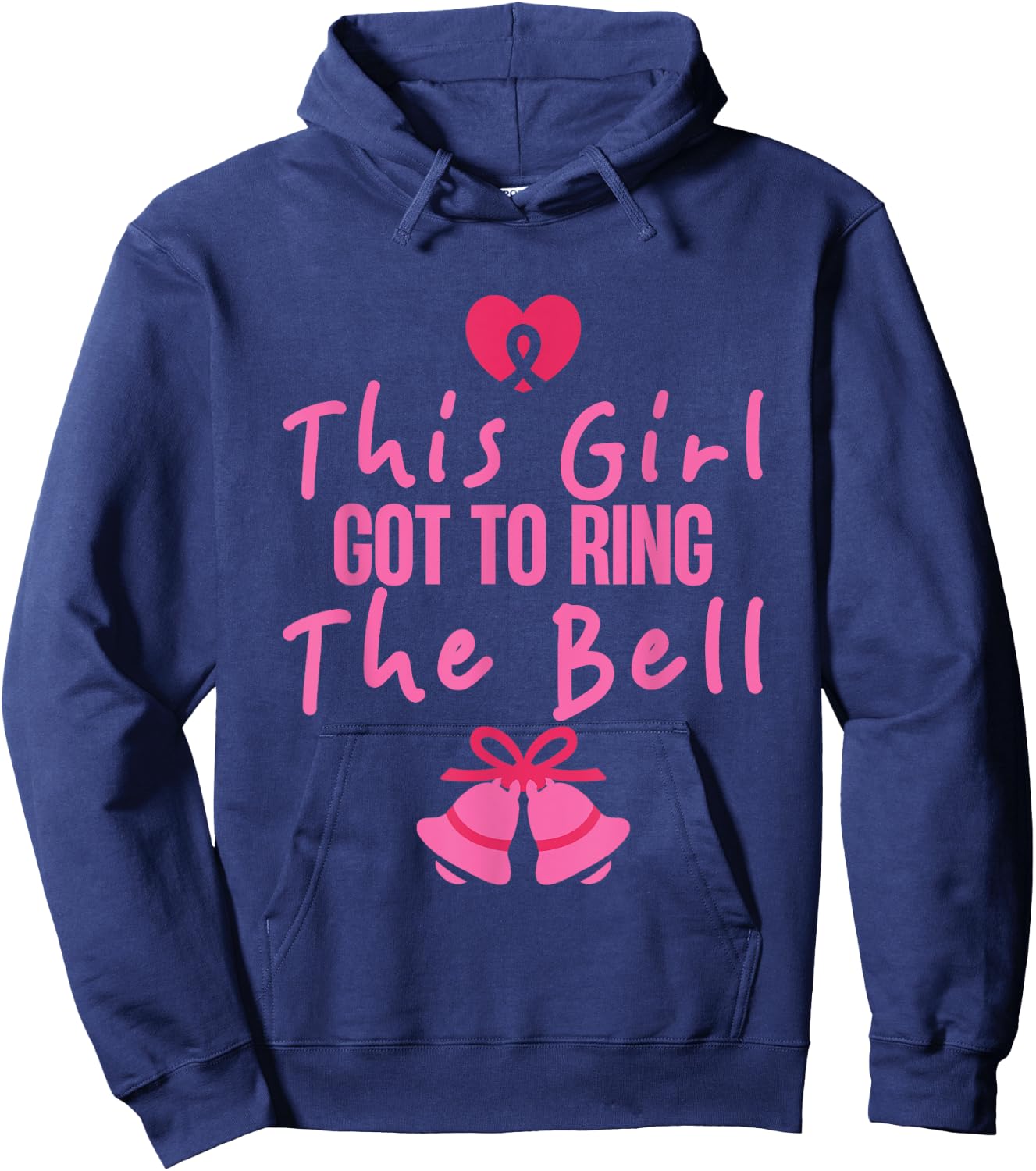 This Girl Got To Ring The Bell Hoodie - Hoodie | Navy