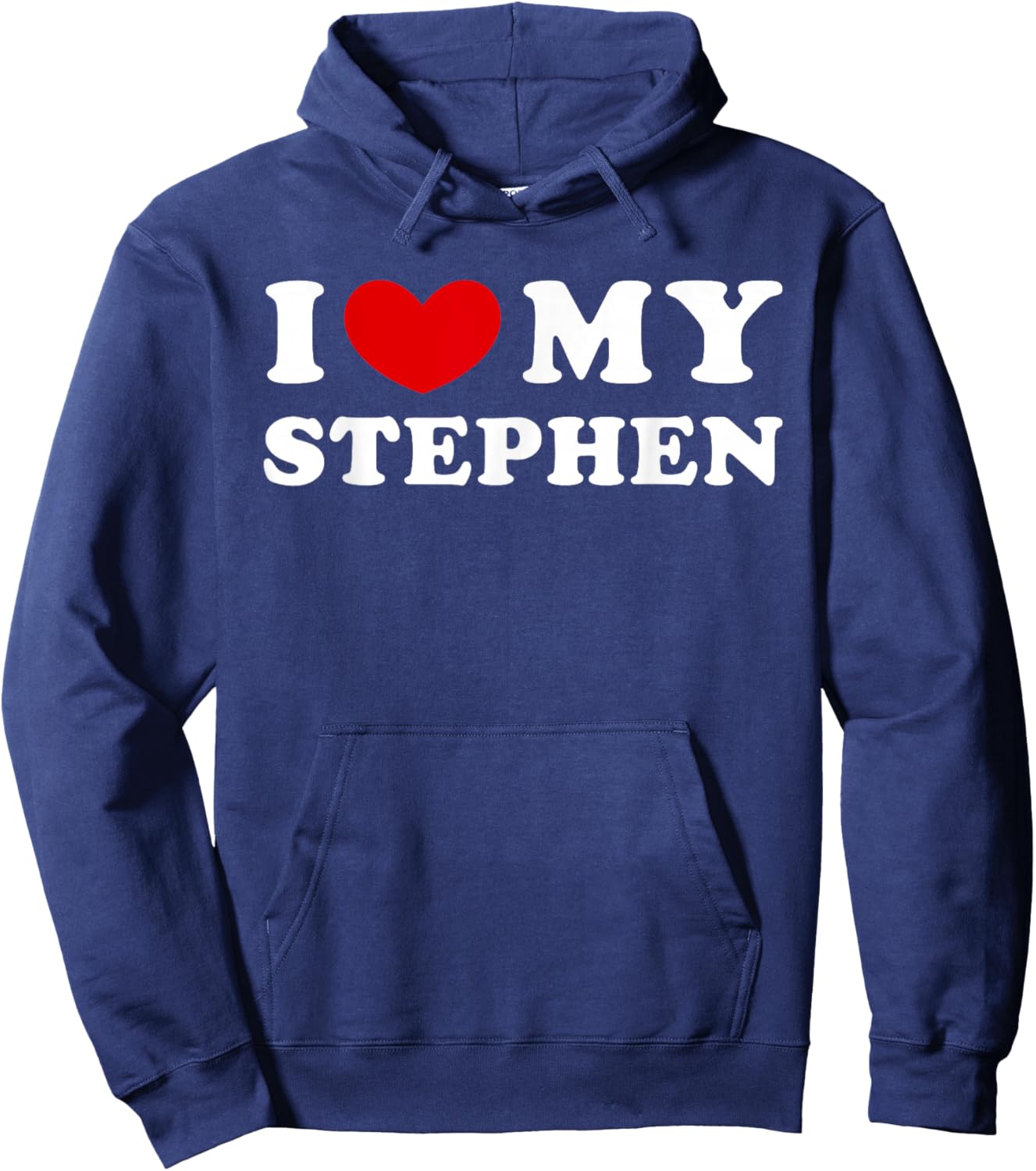 I Love My Stephen, I Heart My Stephen Hoodie - Hoodie | Navy