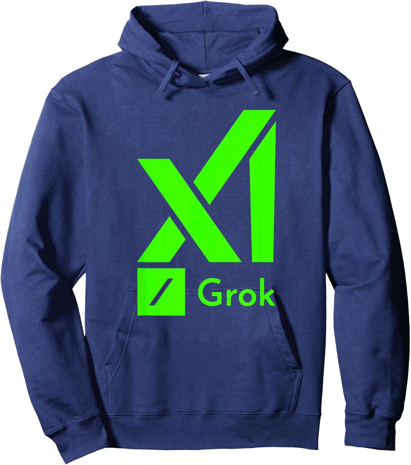 Grok AI - Artificial Intelligence for Freedom of Speech Hoodie - Hoodie | Navy