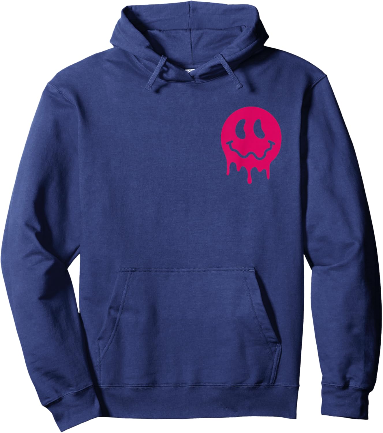 At Least My Trauma Made Me Funny Positive Saying Groovy Hoodie - Hoodie | Navy