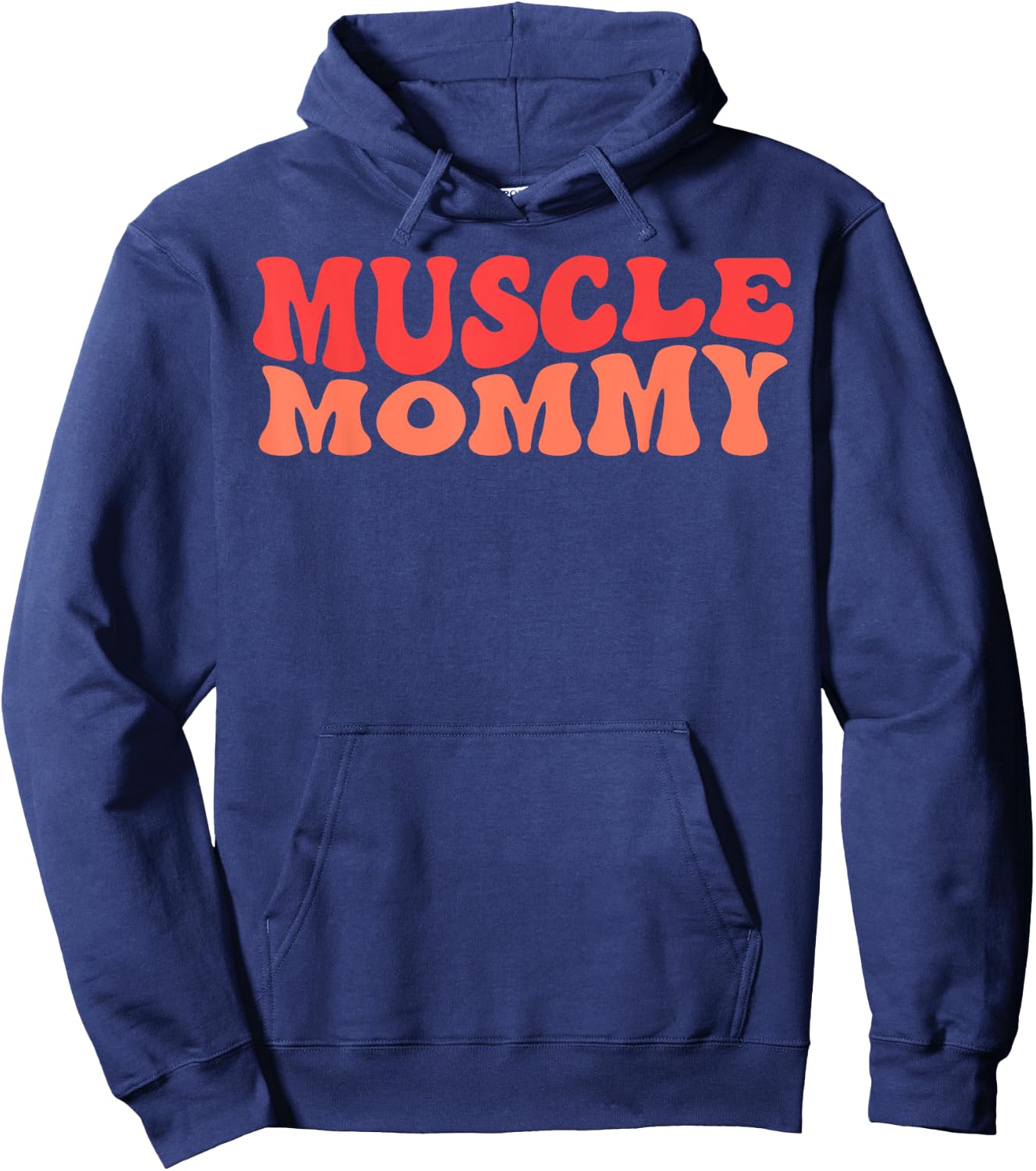 Gym Muscle Mommy Hoodie - Hoodie | Navy