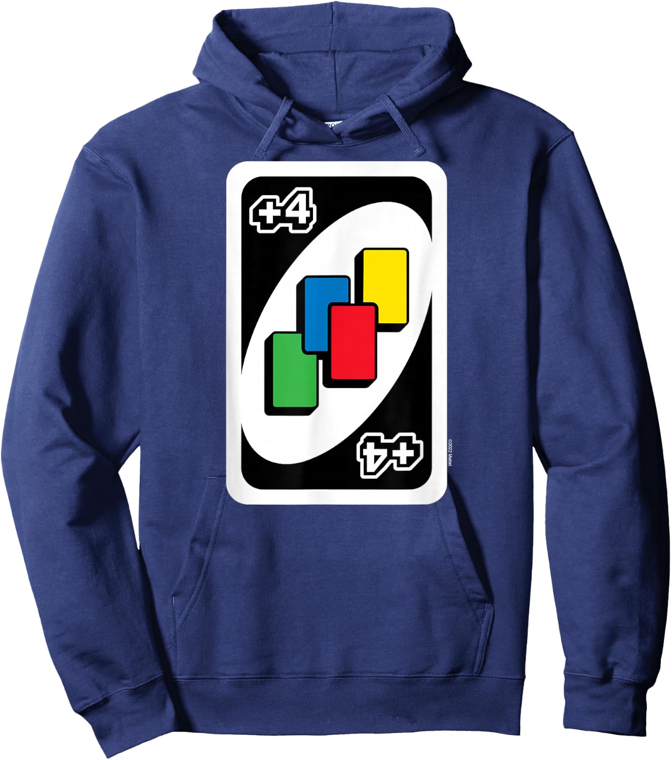 UNO - Draw Four Card Hoodie - Hoodie | Navy