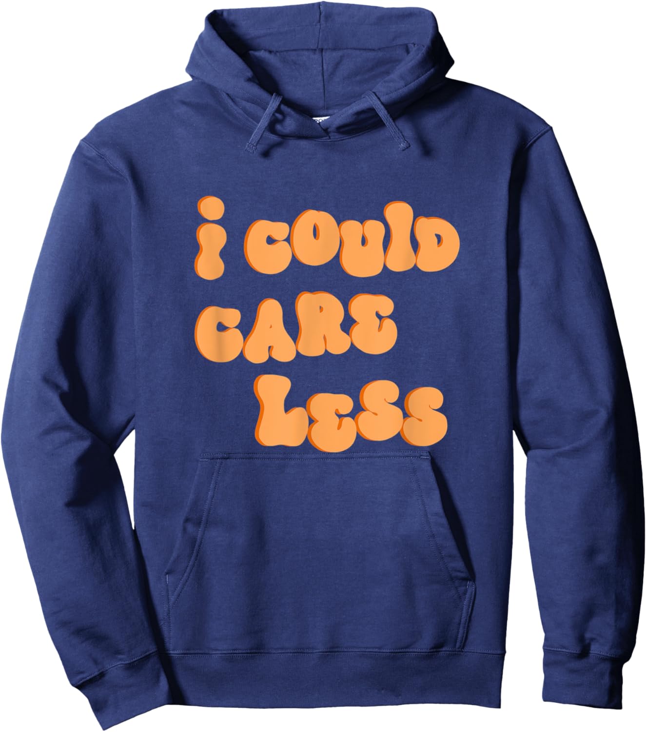 Groovy Fun Oversized Gym Pump Cover Women That Girl Hoodie - Hoodie | Navy
