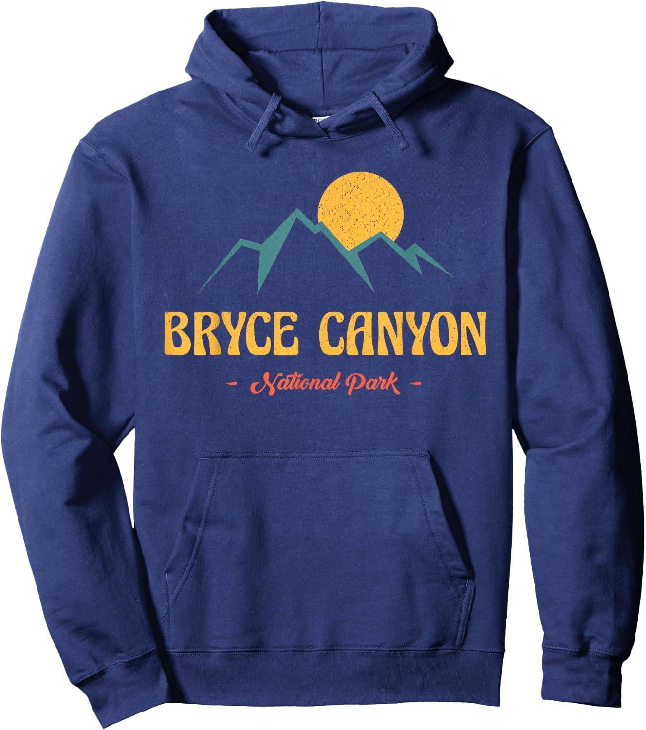 US Adventure Vintage Bryce Canyon National Park Souvenirs Hoodie - Hoodie | Navy