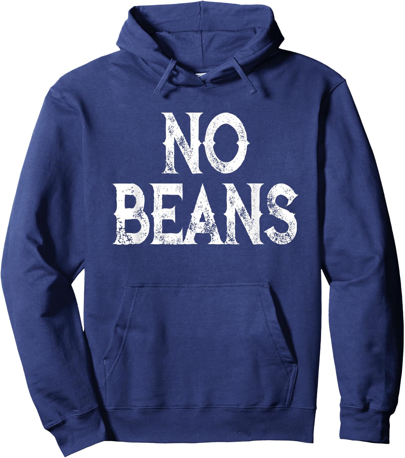 No Beans Proud Texan Chili Recipe Hoodie - Hoodie | Navy