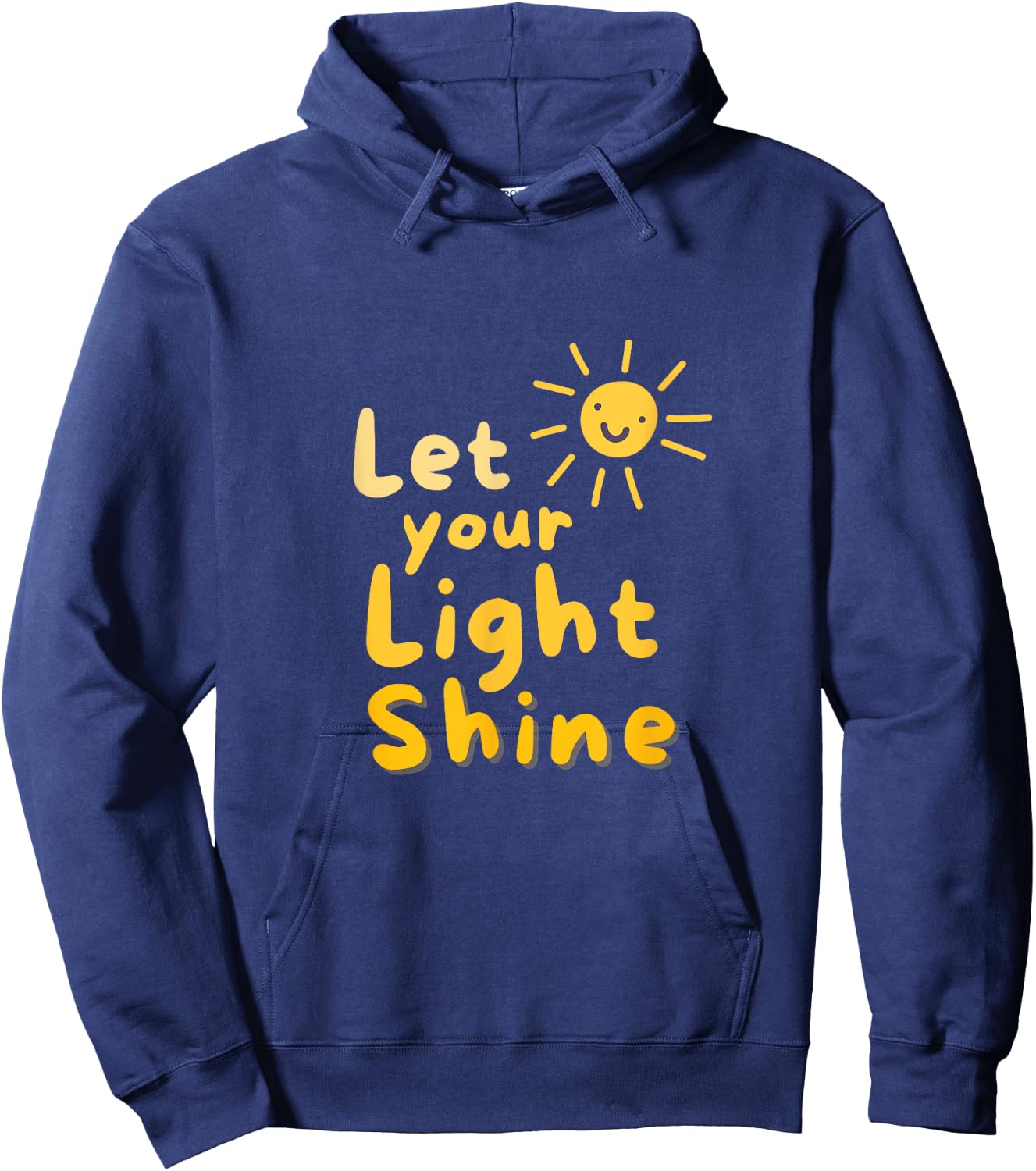 Let your light shine Hoodie - Hoodie | Navy