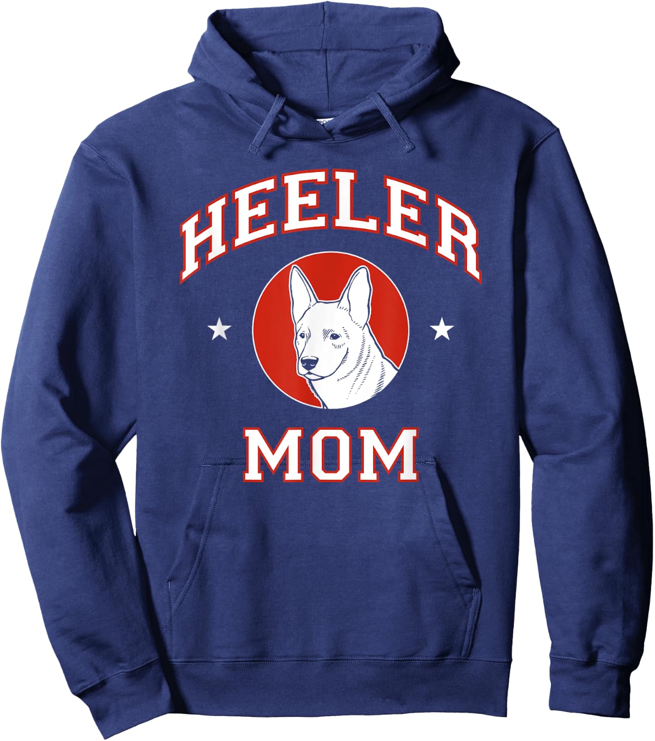 Australian Cattle Dog Mom Heeler Dog Mother Women Girls Kids Hoodie - Hoodie | Navy