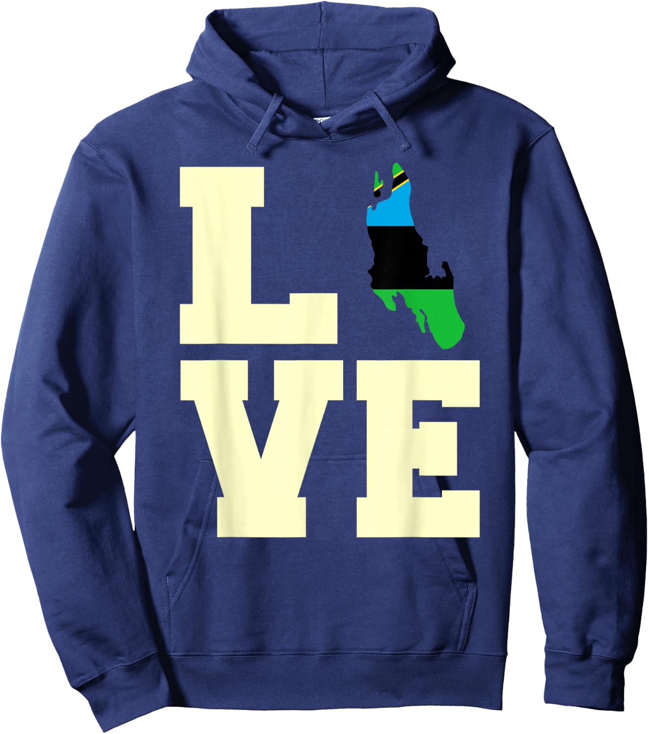 Love Zanzibar Hoodie - Hoodie | Navy