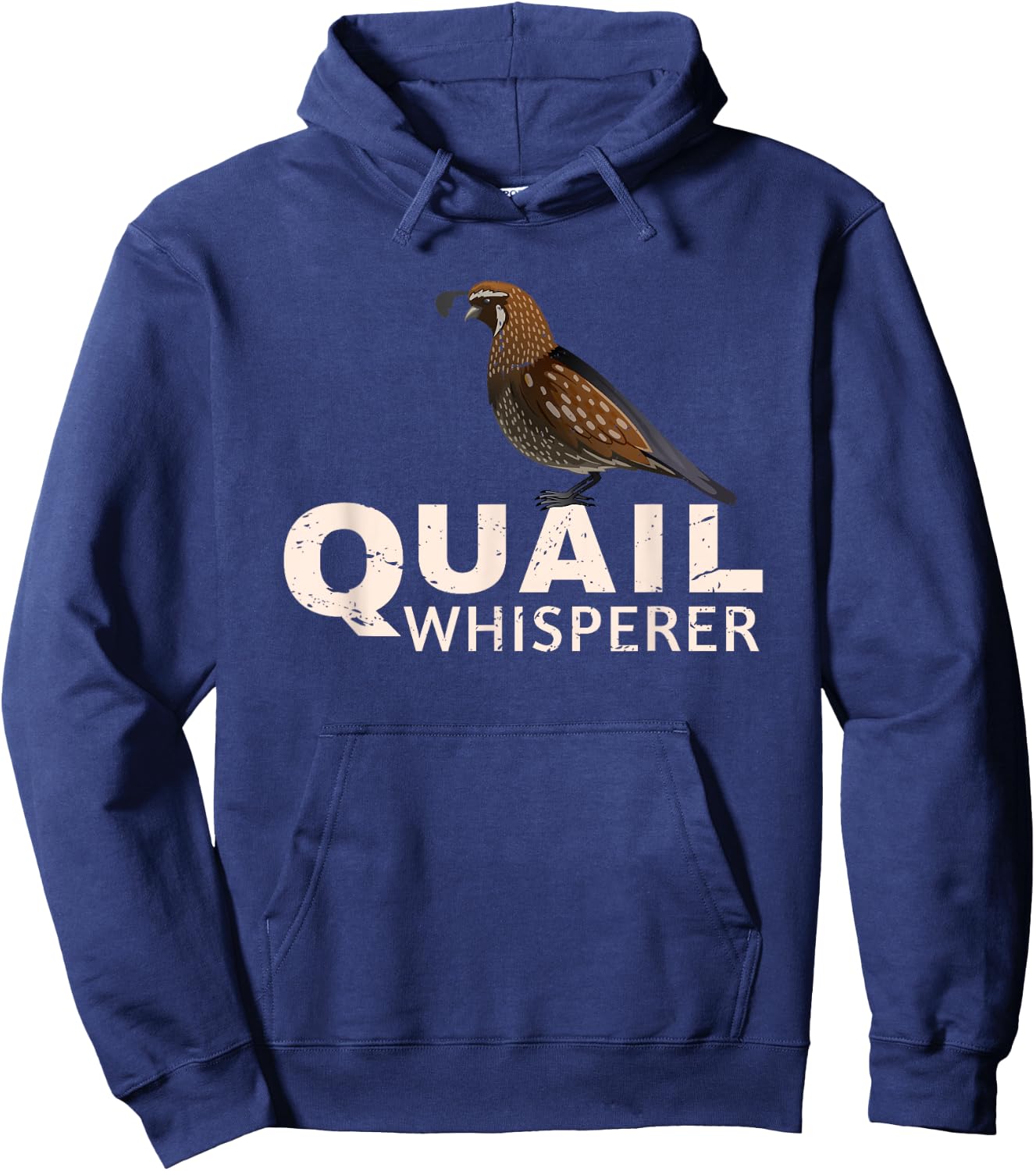 Cute Quail Design Women Kids Quail Bird Whisperer Hoodie - Hoodie | Navy