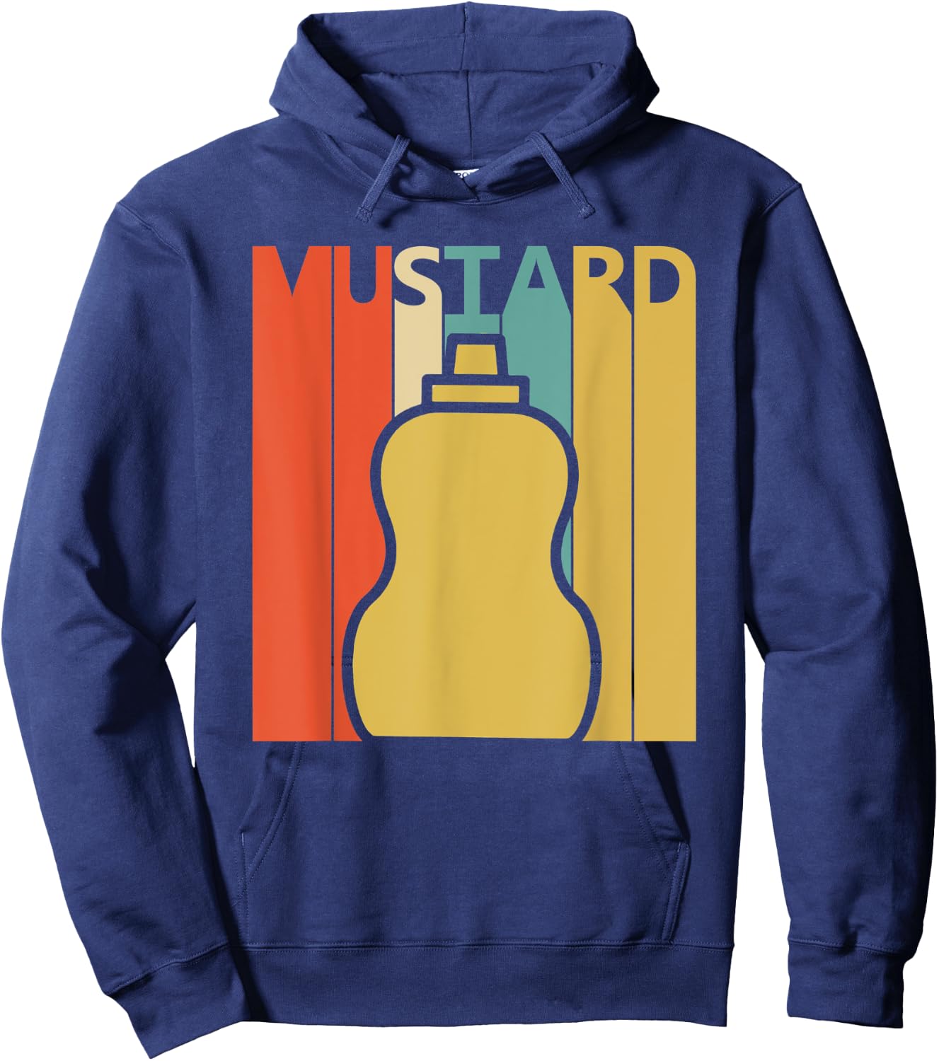 Funny Mustard sauce Lover Hoodie - Hoodie | Navy