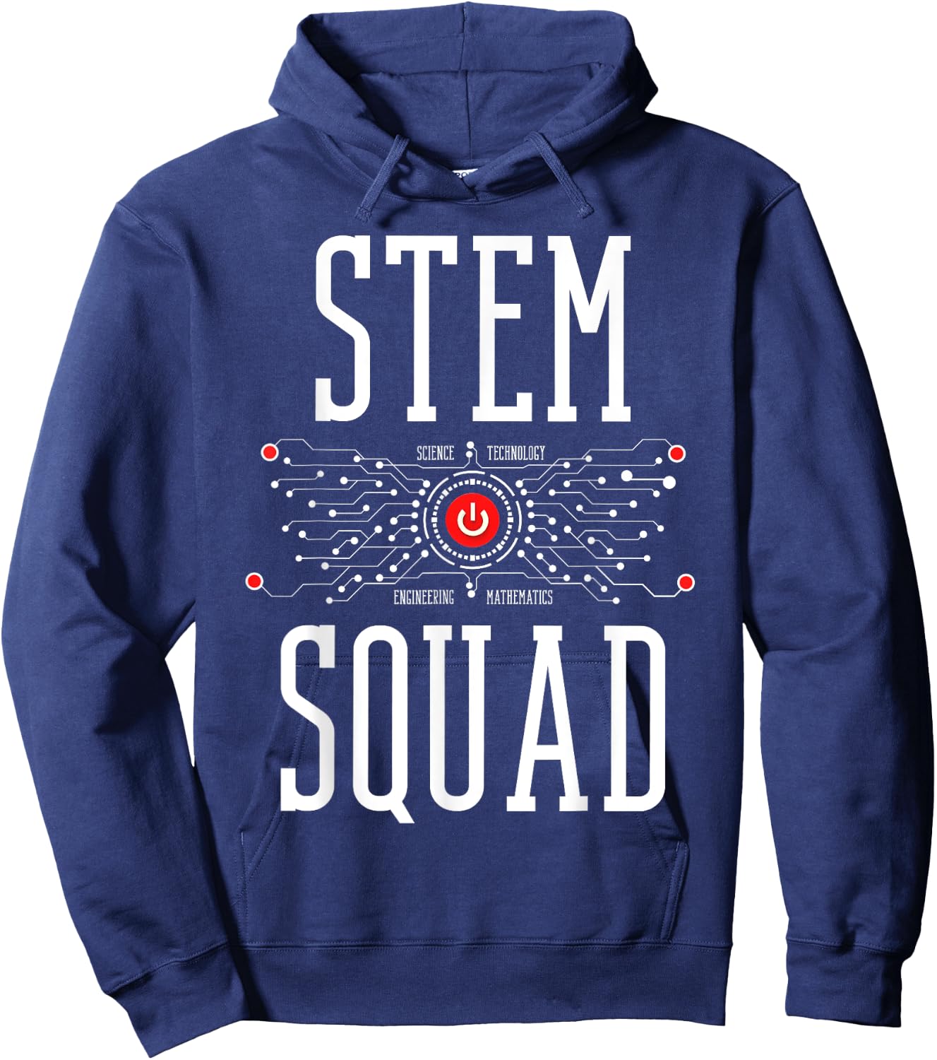 Science Technology Engineering Mathematics STEM Squad Women Kids Hoodie - Hoodie | Navy