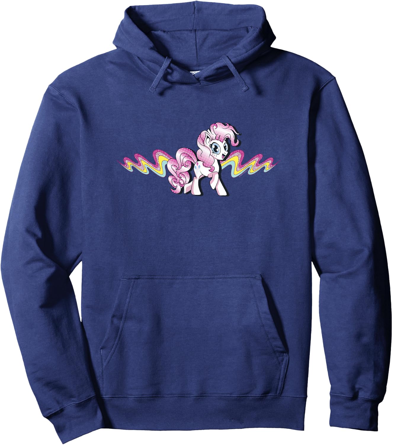 My Little Pony: Friendship Is Magic Pinkie Pie Comic Wave Hoodie - Hoodie | Navy