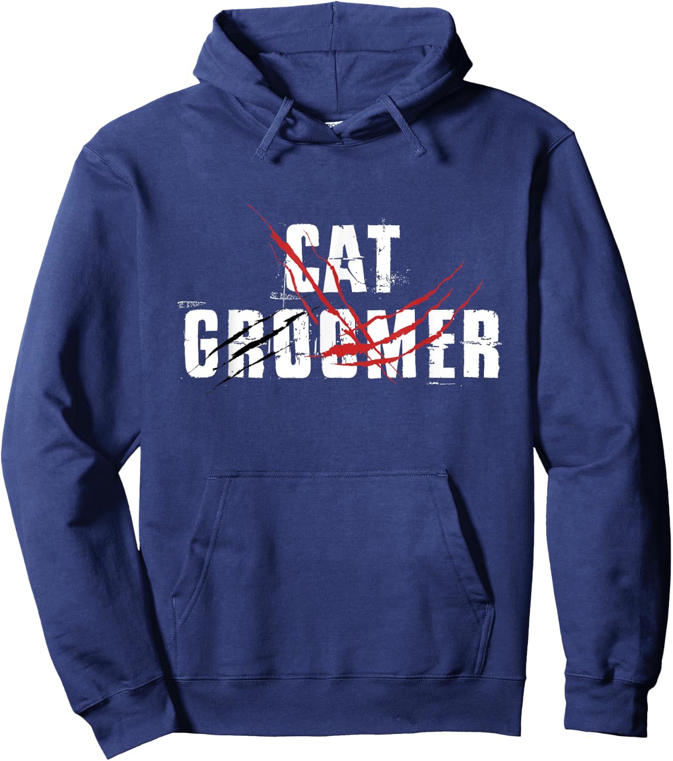 Cat Groomer Pet Grooming Cats Kitten Lover Owner Care Animal Men Women Hoodie - Hoodie | Navy