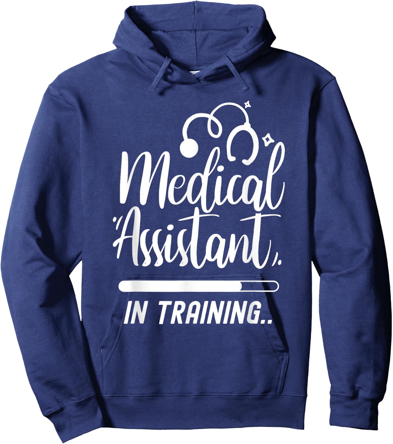 Medical Assistant In Training Nurse Assistance Job Nursing Hoodie - Hoodie | Navy