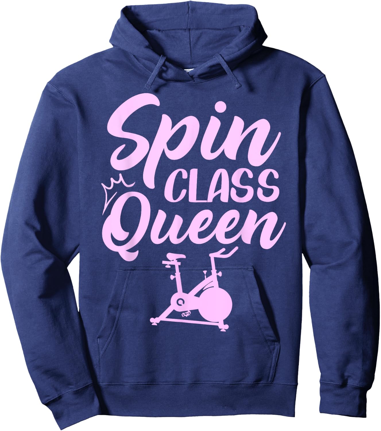 Spinning Class Spin Class Queen Spin Hoodie - Hoodie | Navy