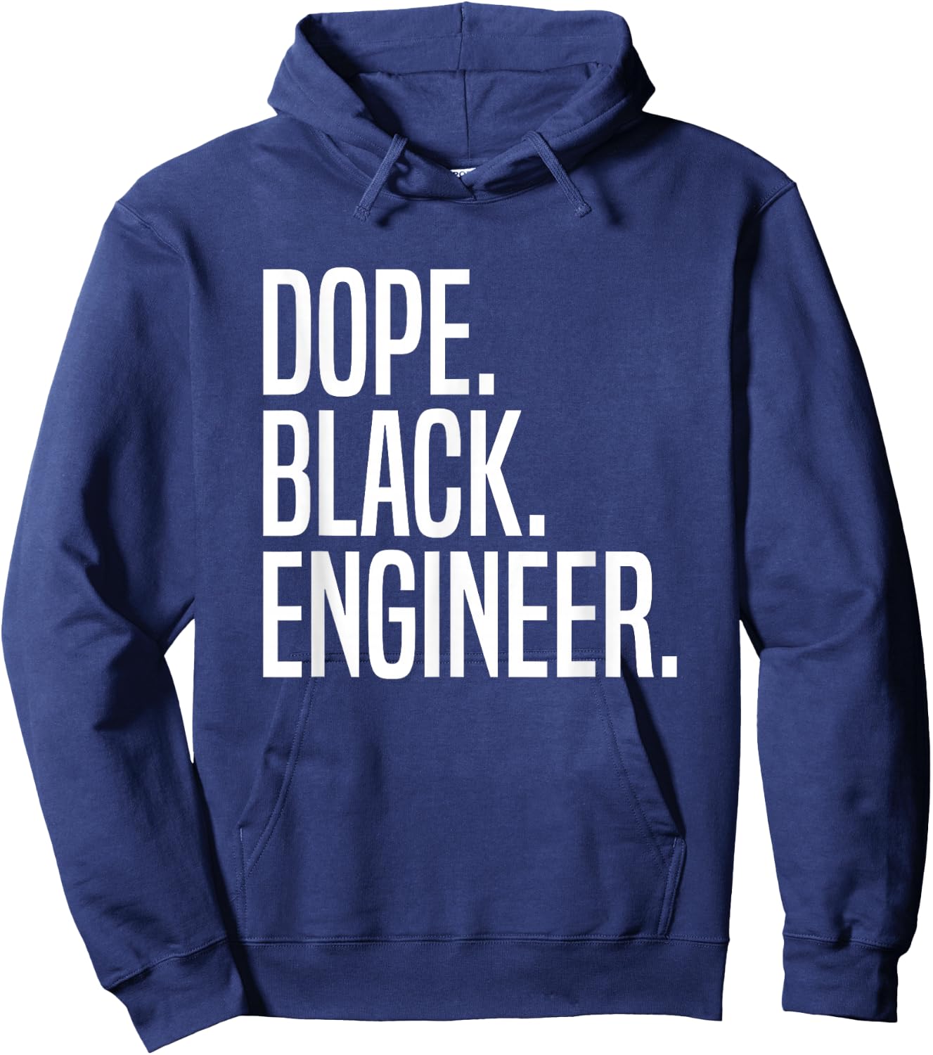Dope Black Engineer Hoodie - Hoodie | Navy