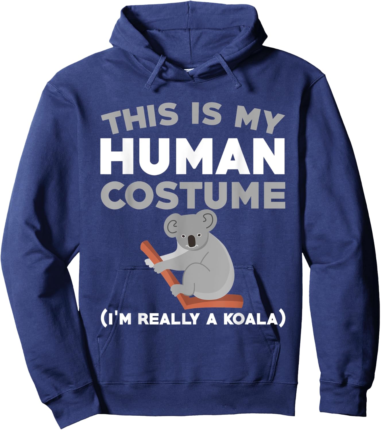 Funny Koala Costume Love Koalas Hoodie - Hoodie | Navy