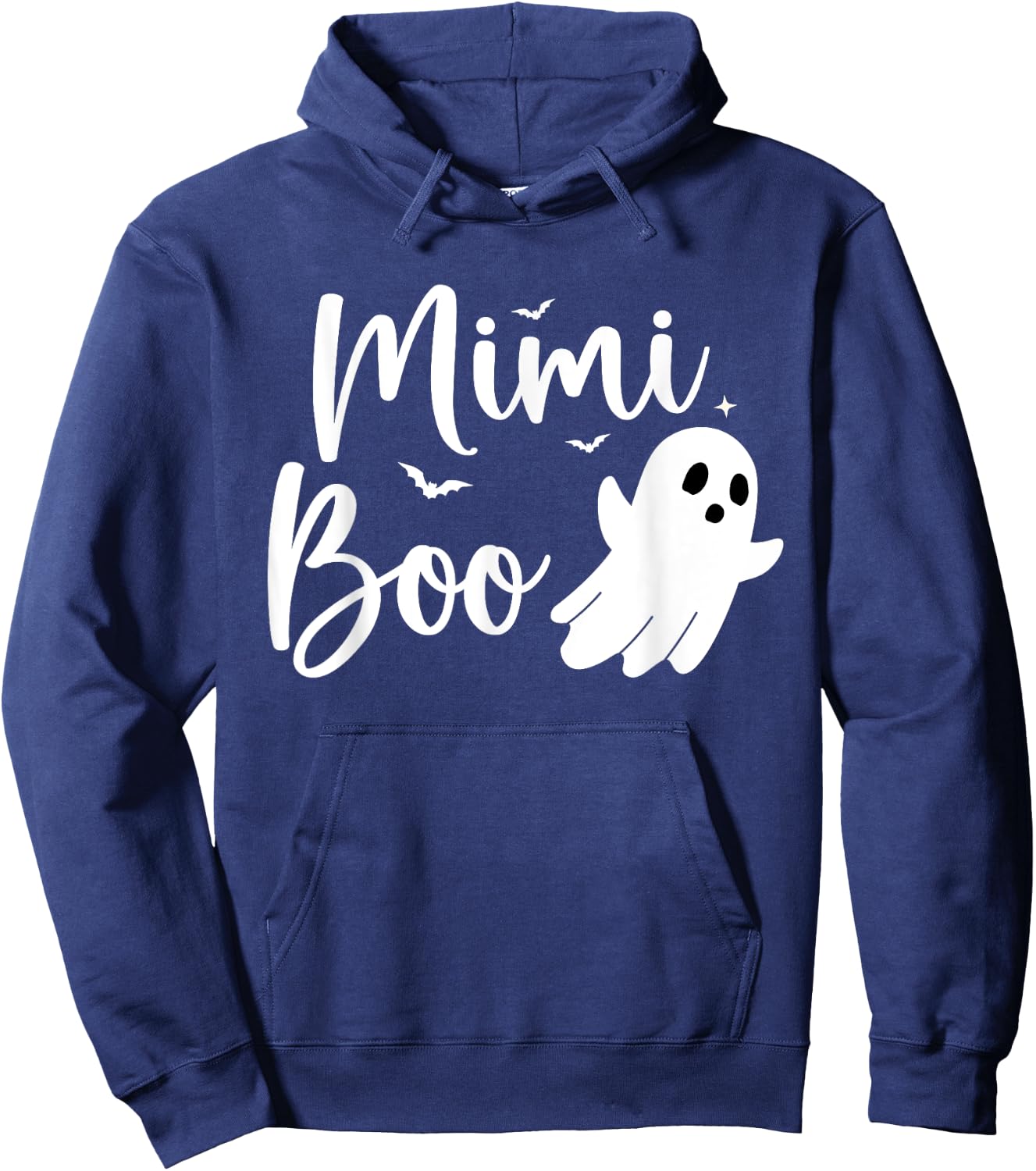 Mimi Boo Halloween Family Matching Ghost Grandma Hoodie - Hoodie | Navy