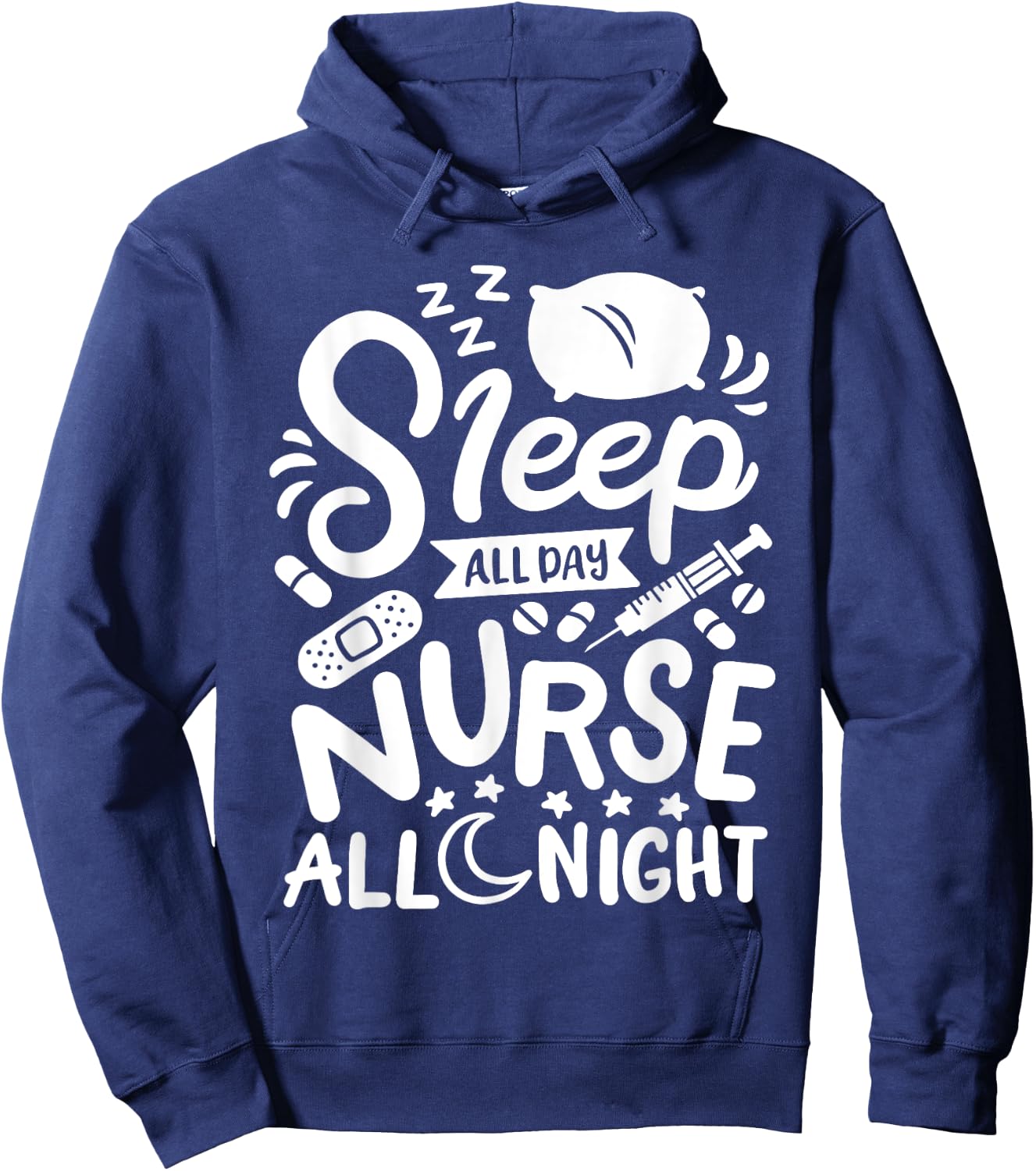Nurse Nursing RN Hoodie - Hoodie | Navy