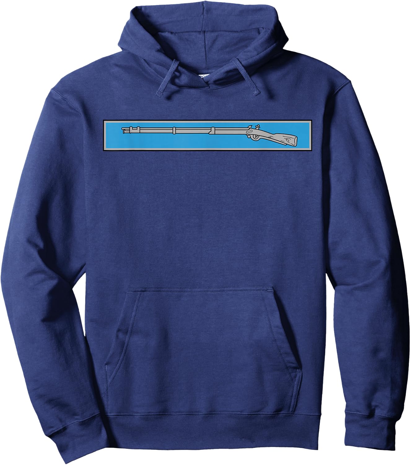 US Army EIB - Expert Infantryman Badge - 11 Bravo - 11B Hoodie - Hoodie | Navy