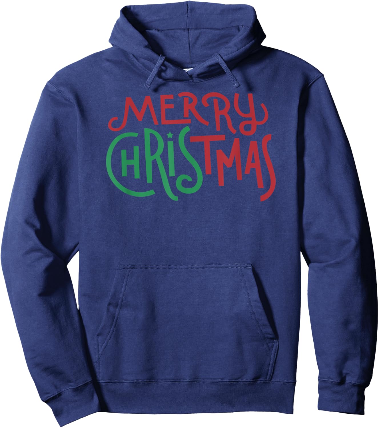 Candy Cane Lane - Merry Christmas Hoodie - Hoodie | Navy