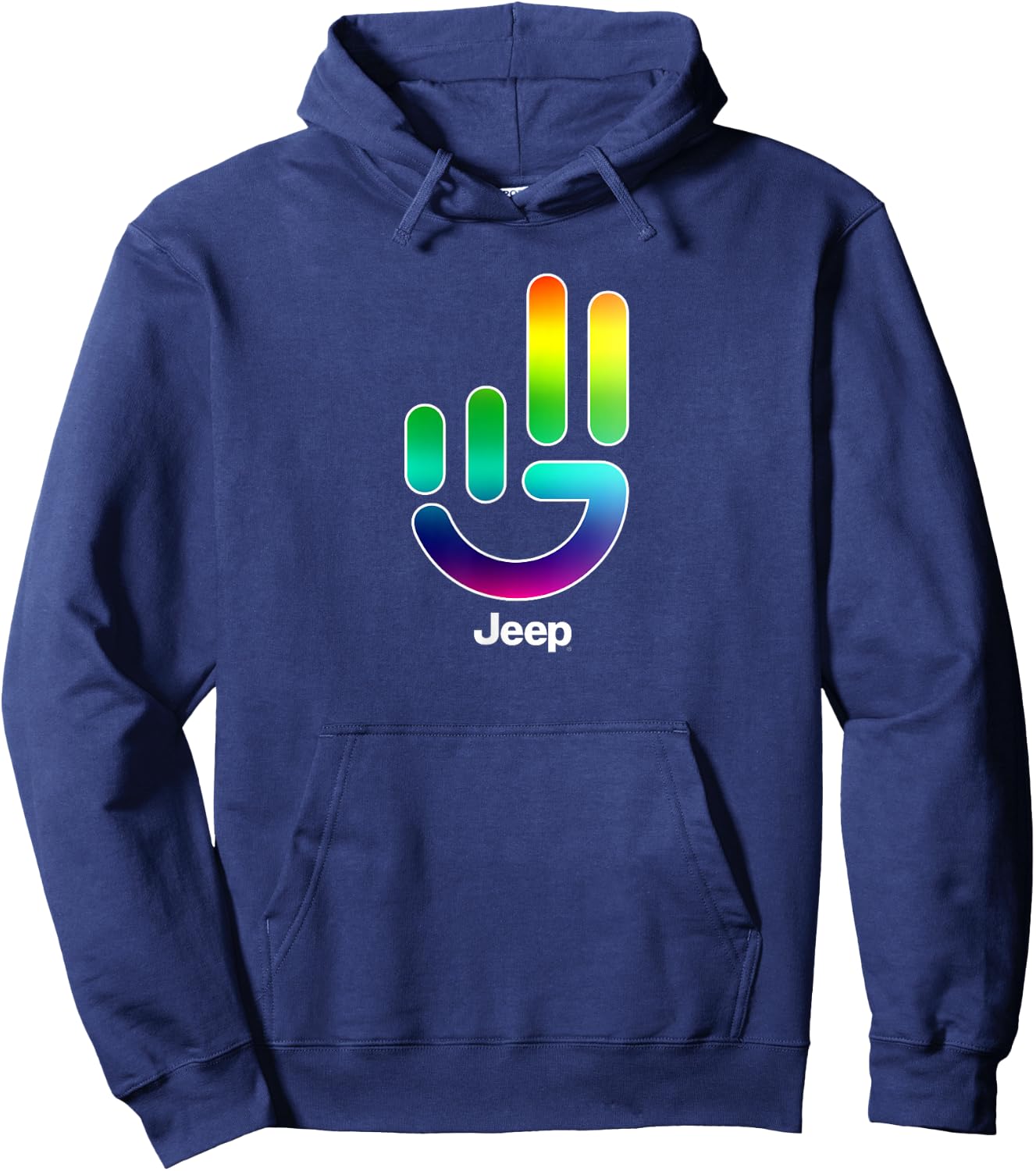 Jeep Wave Pride Hoodie - Hoodie | Navy
