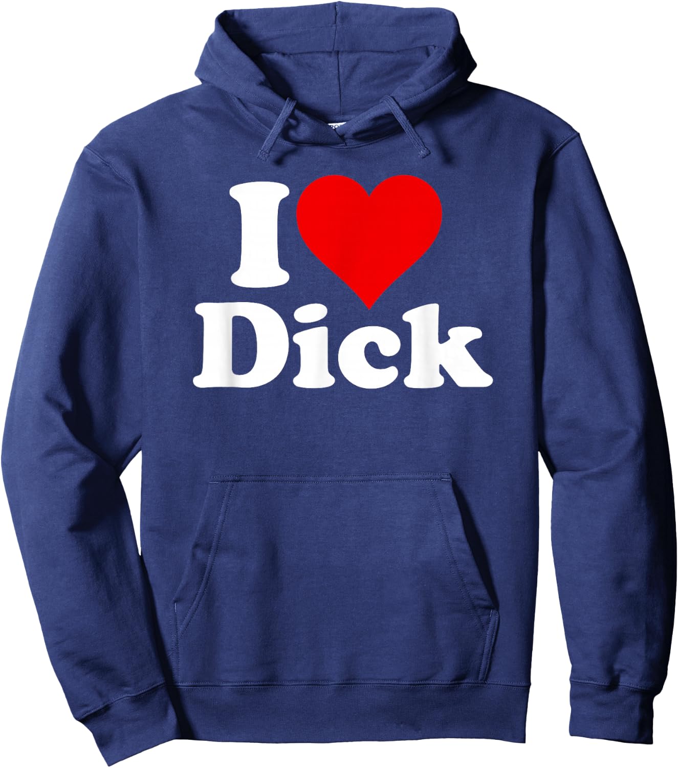 I Love Heart Dick Richard Hoodie - Hoodie | Navy