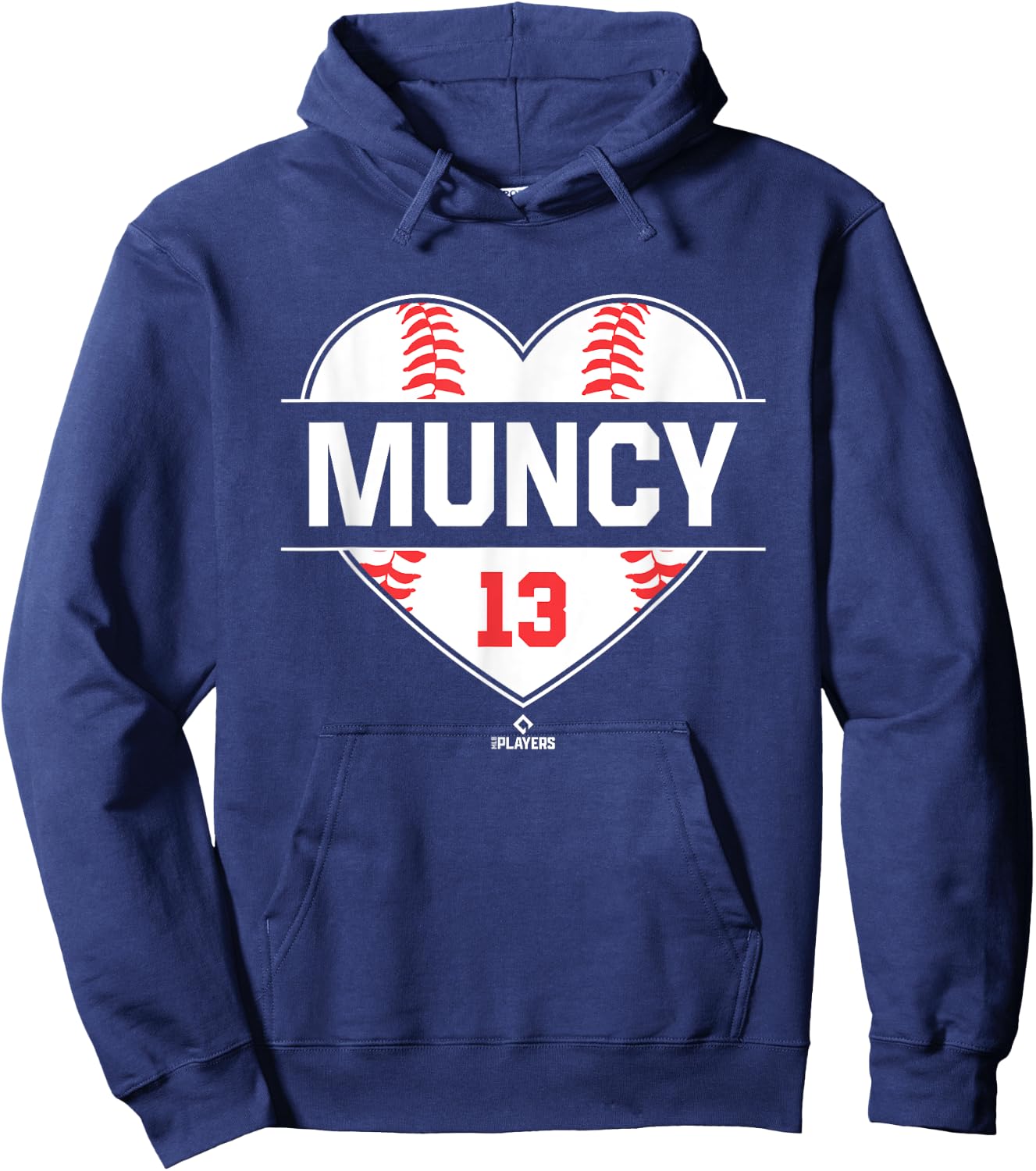 Vintage Baseball Bat Gameday Max Muncy Los Angeles MLBPA Hoodie - Hoodie | Navy