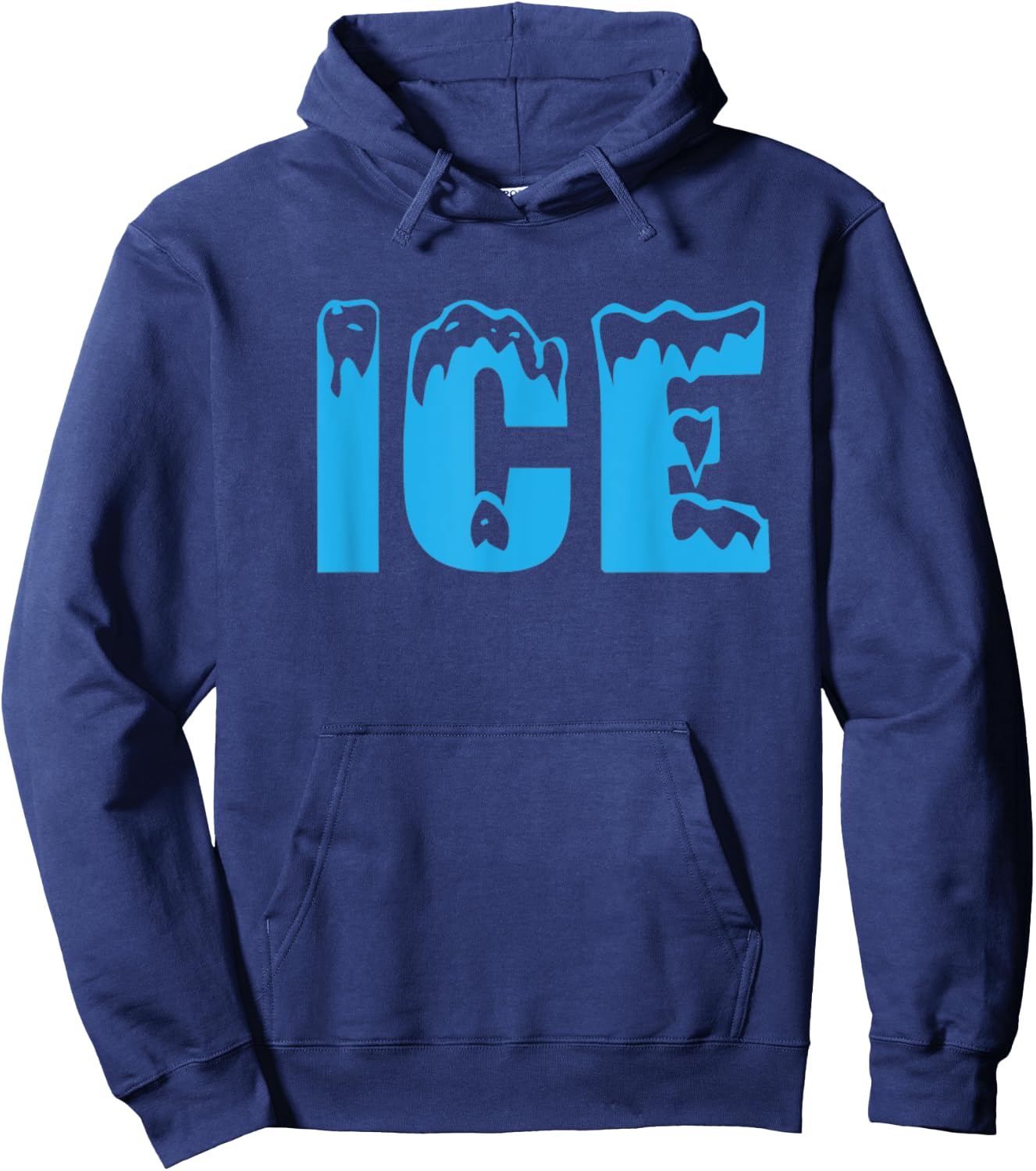 Ice Ice and Baby Funny Family Halloween Costume Couples 2023 Hoodie - Hoodie | Navy