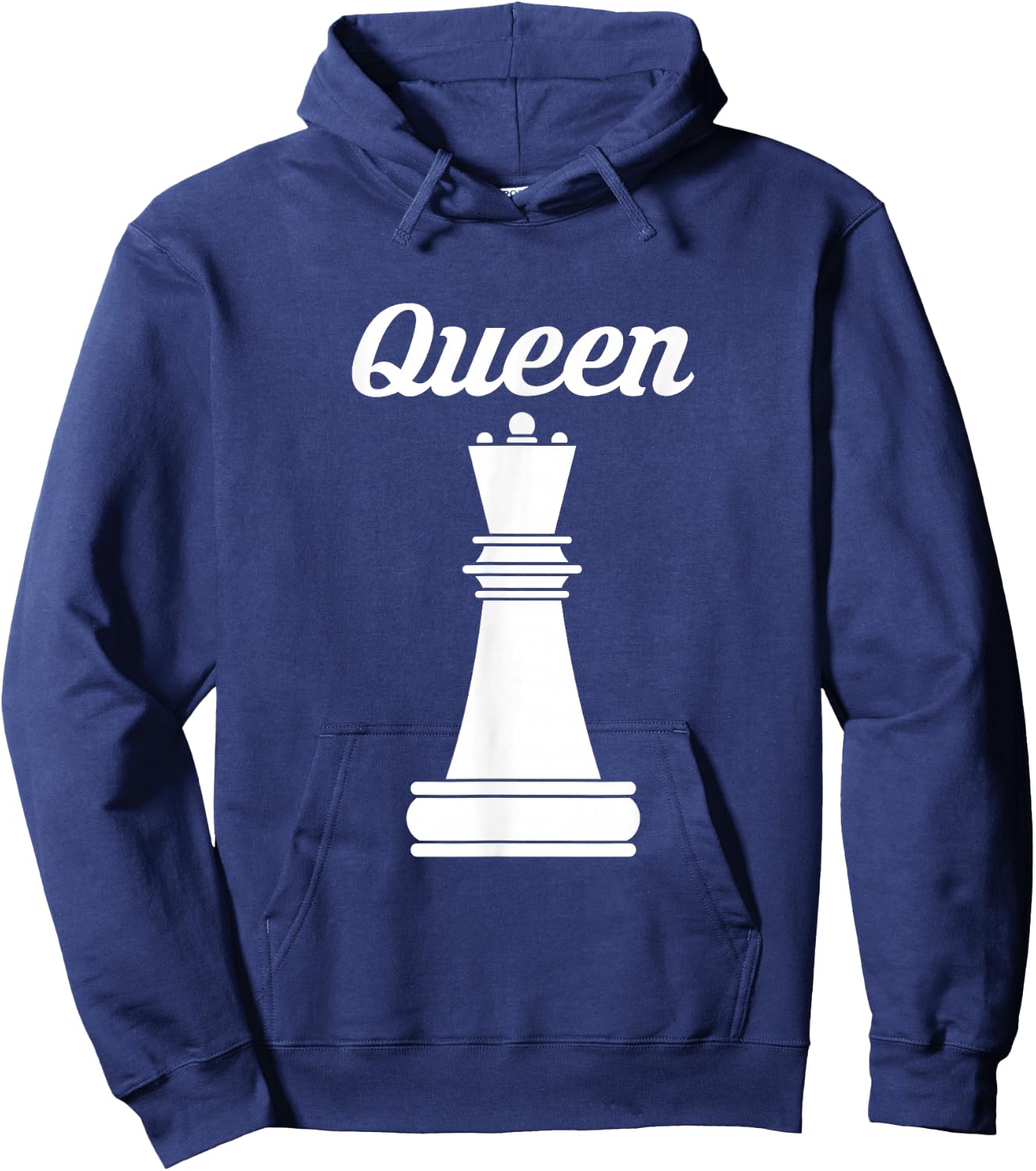 Queen Chess Player Hoodie - Hoodie | Navy