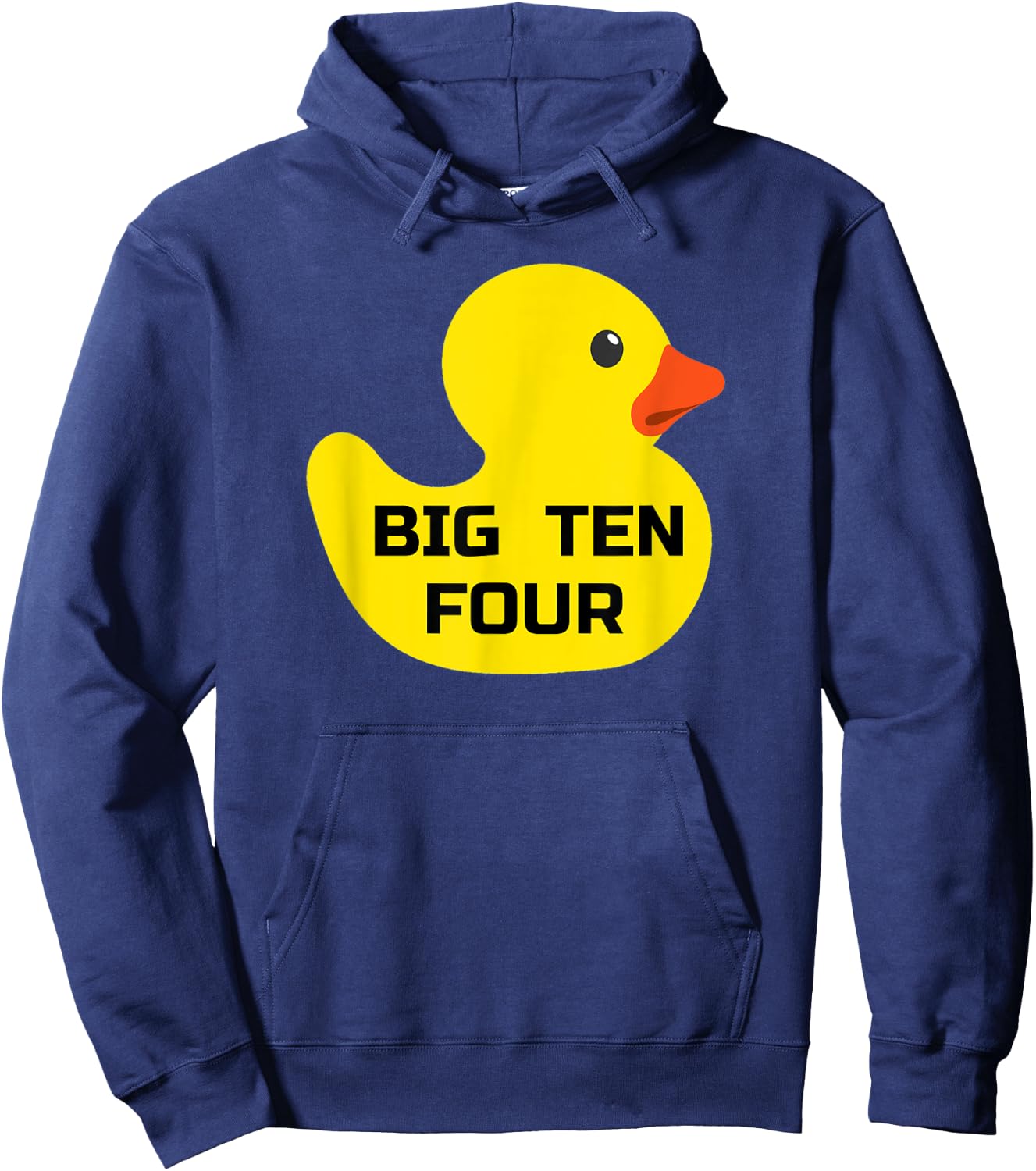 Trucker Rubber Ducky Big , Ten Four 10 , 4 Hoodie - Hoodie | Navy