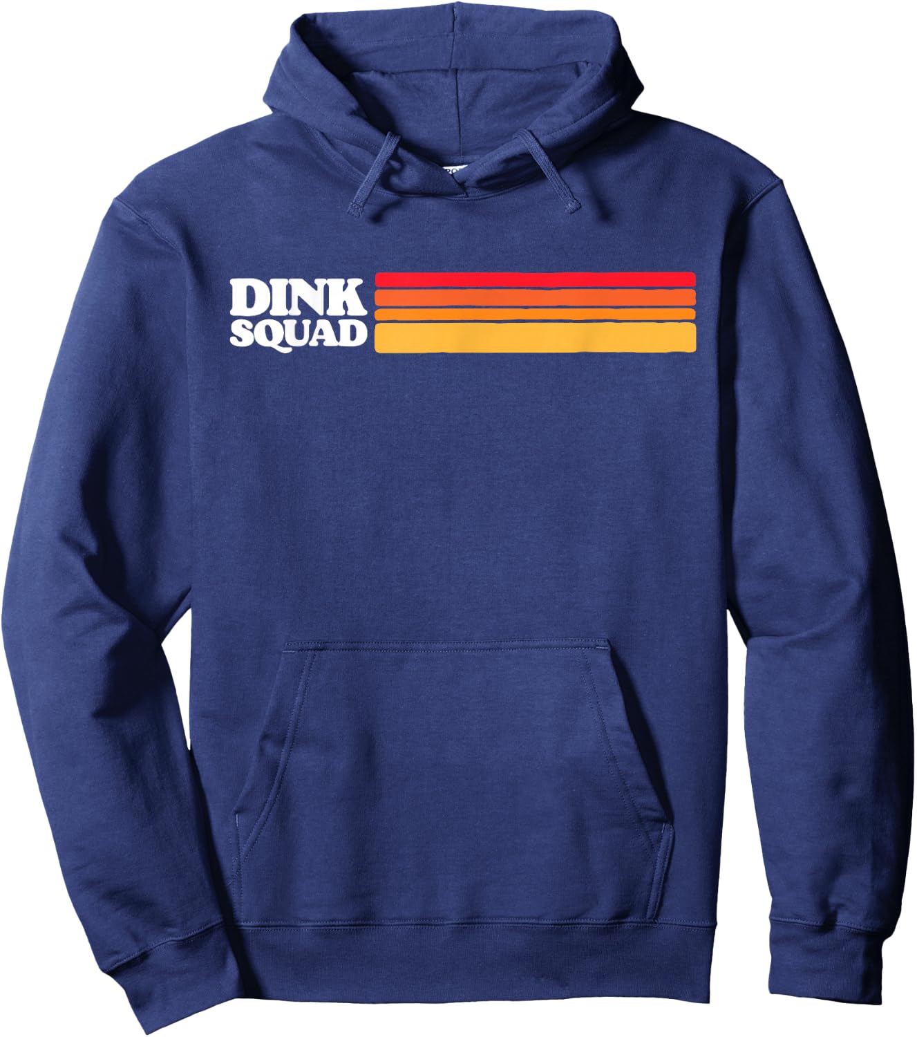 Dink Squad! Funny Cute Pickleball Player Dink Team 80s Retro Hoodie - Hoodie | Navy