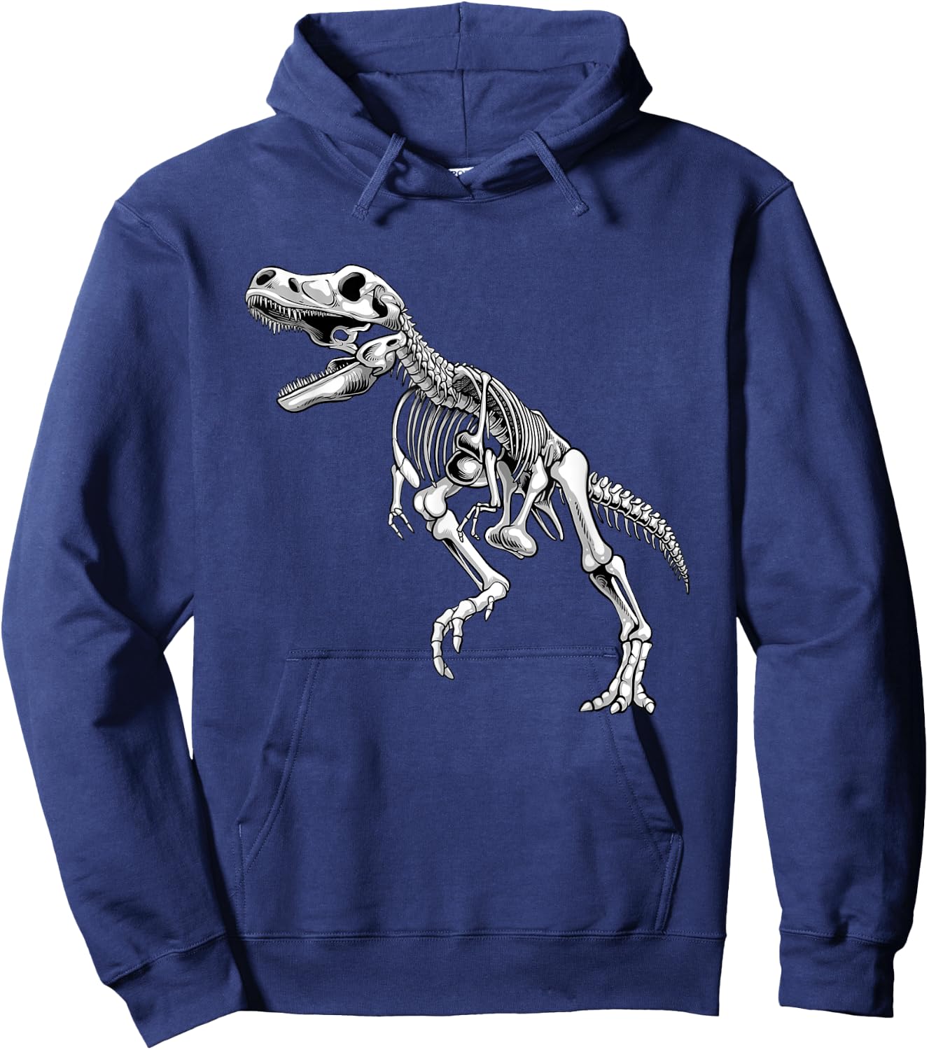 Funny T-Rex Art Women Dino Tyrannosaurus Dinosaur Hoodie - Hoodie | Navy