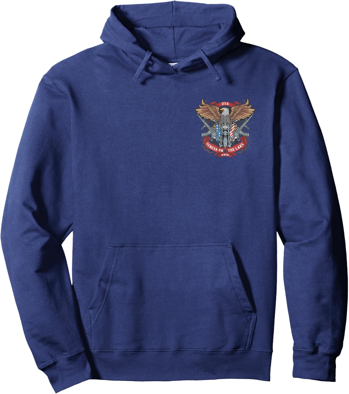 Geneva On The Lake Ohio Hoodie - Hoodie | Navy