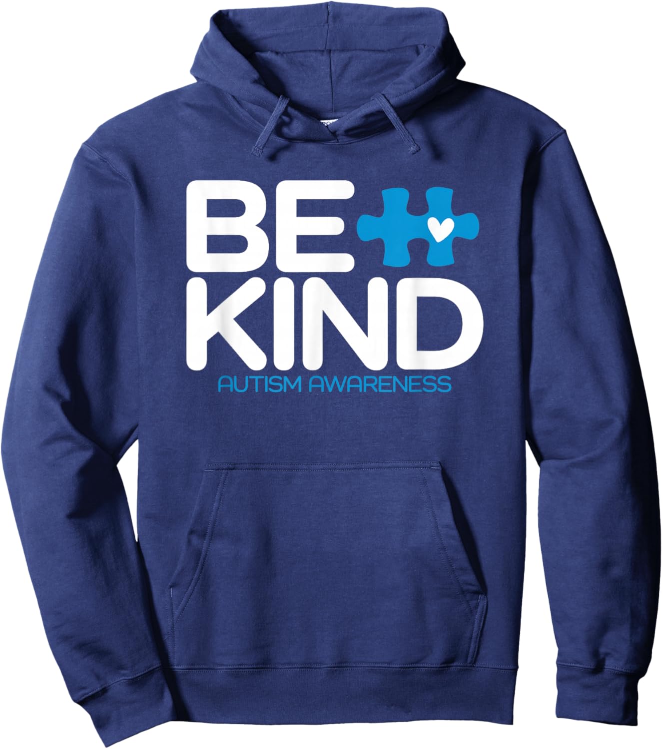 Autism Be Kind Shirt Women Men Kids Be Kind Autism Awareness Hoodie - Hoodie | Navy