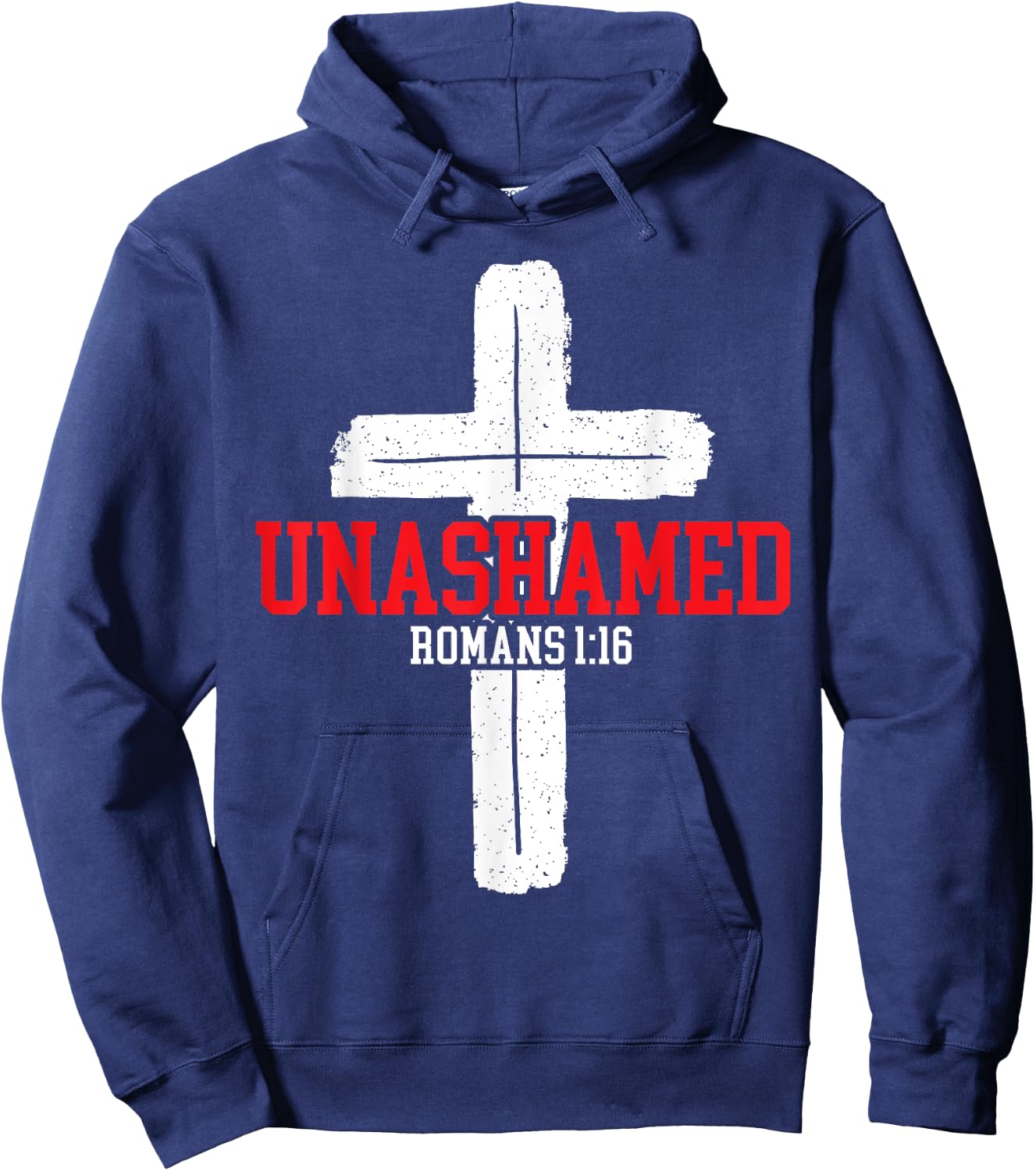 Unashamed Jesus Christ Religious Pastor Christian Believer Hoodie - Hoodie | Navy