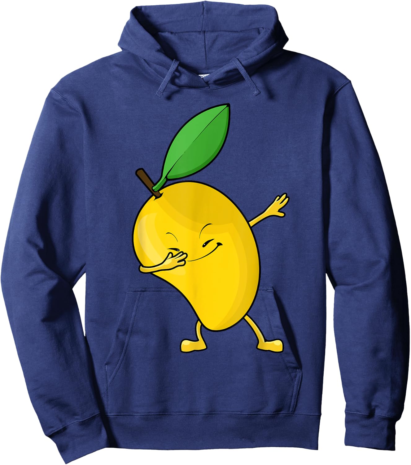 Cool Mango Women Mangos Dabbing Fruit Lovers Vegan Hoodie - Hoodie | Navy