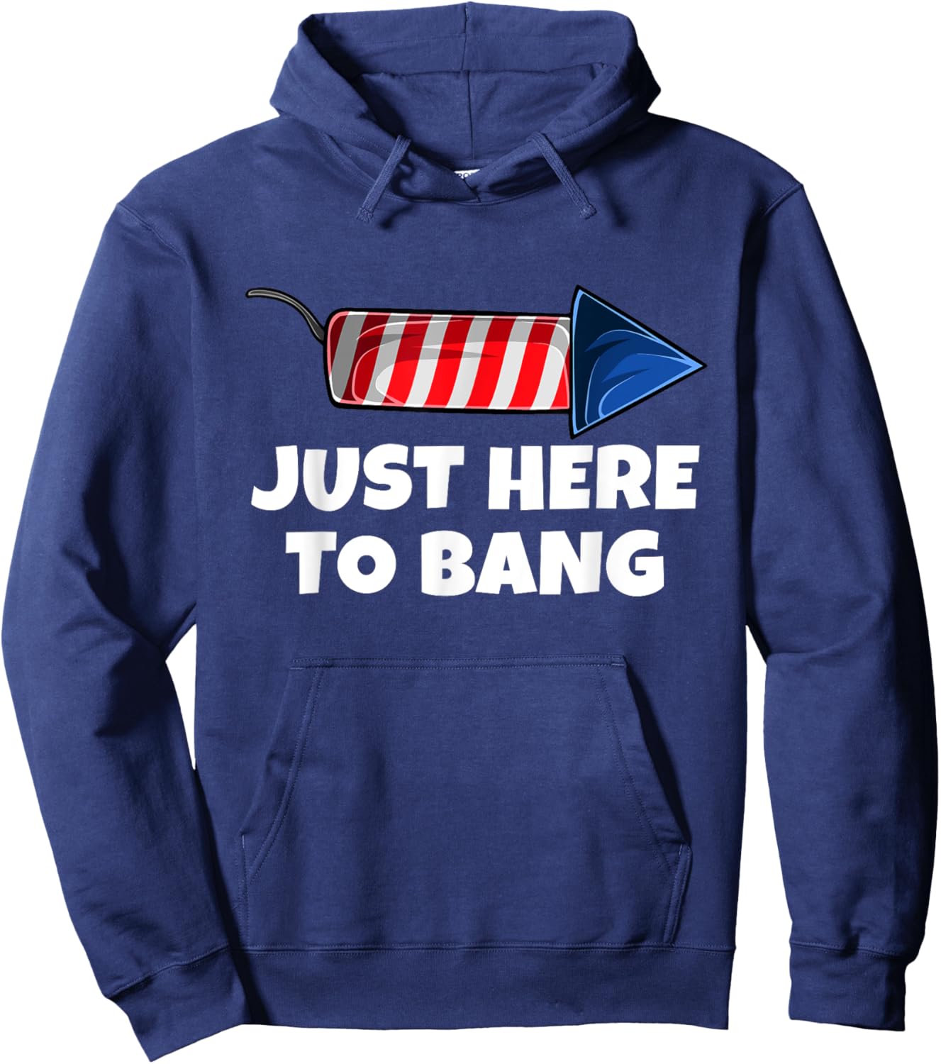 4th July America Firework Patriot USA & Hoodie - Hoodie | Navy