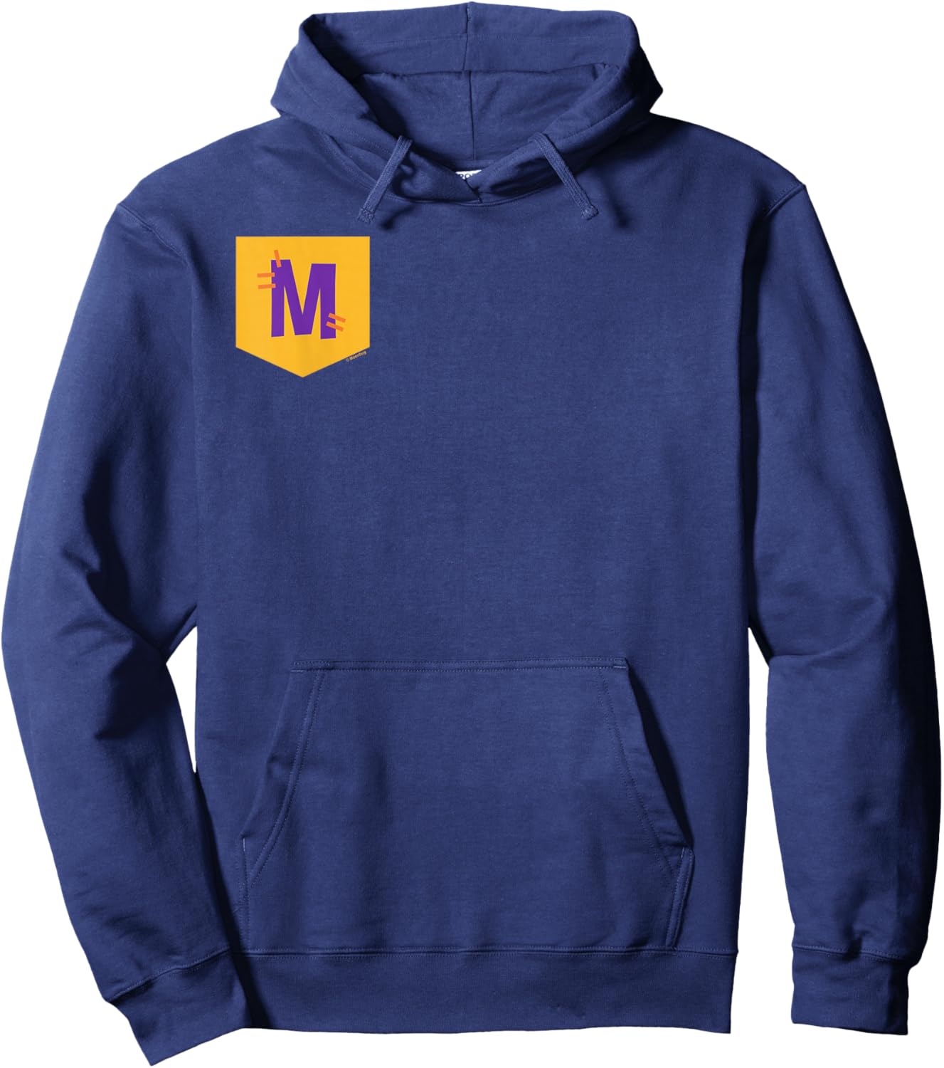 Blippi Meekah Official Pocket Logo Hoodie - Hoodie | Navy