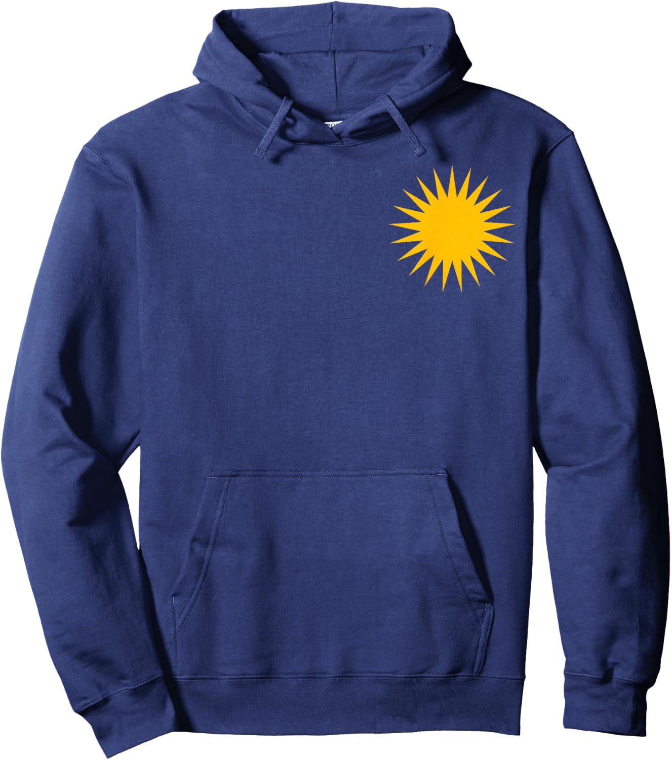 Kurdish Sun Flag Kurd Kurdi Her Biji Kurdistan Heart Hoodie - Hoodie | Navy
