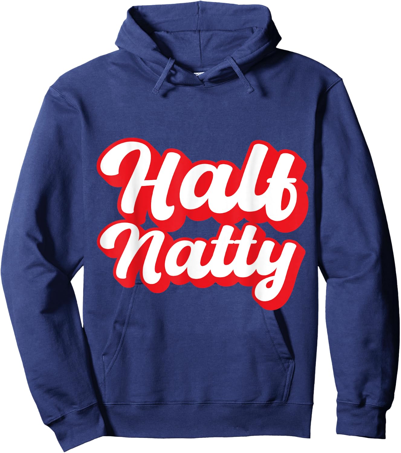 Half Natty Fitness Hoodie - Hoodie | Navy