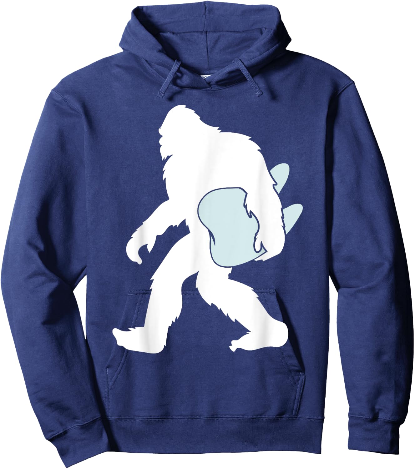 Funny Tooth Carry Dentist Yetti Bigfoot Sasquatch Hoodie - Hoodie | Navy