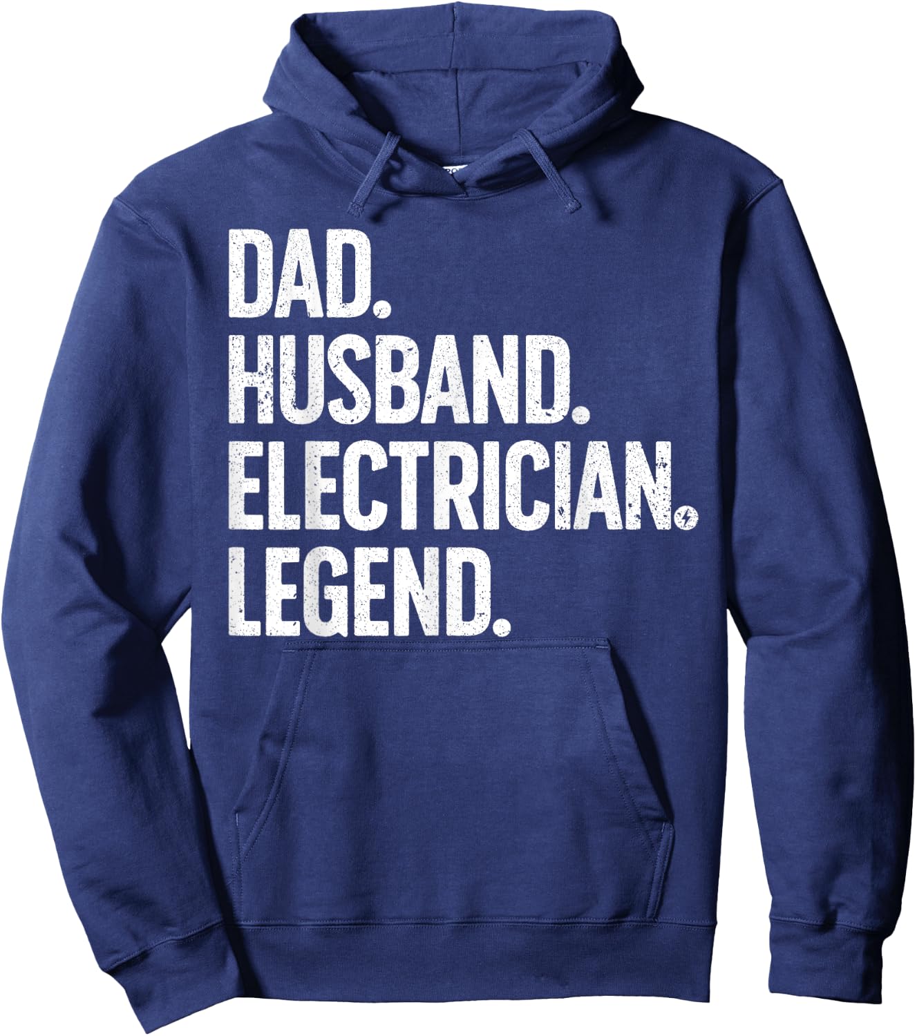 Funny Electrician Design For Husband Dad Electrical Engineer Hoodie - Hoodie | Navy
