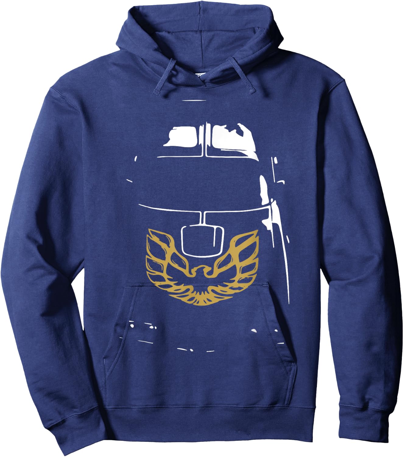 Black and White Bandit 1977 Snowman Classic Arts Cars Hoodie - Hoodie | Navy