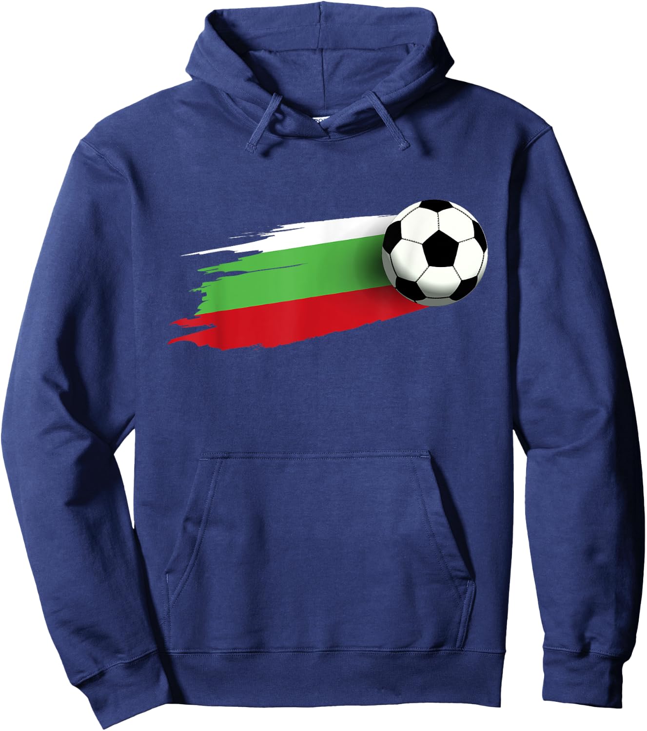 Bulgaria Flag Jersey Bulgarian Soccer Team Bulgarian Hoodie - Hoodie | Navy