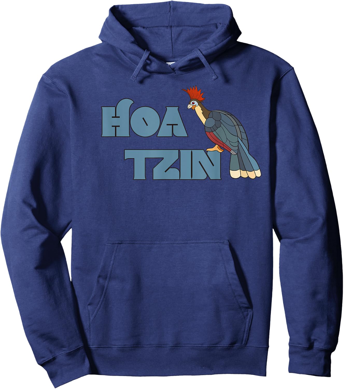 Hoatzin Bird Hoactzin Opisthocomus hoazin Hoodie - Hoodie | Navy