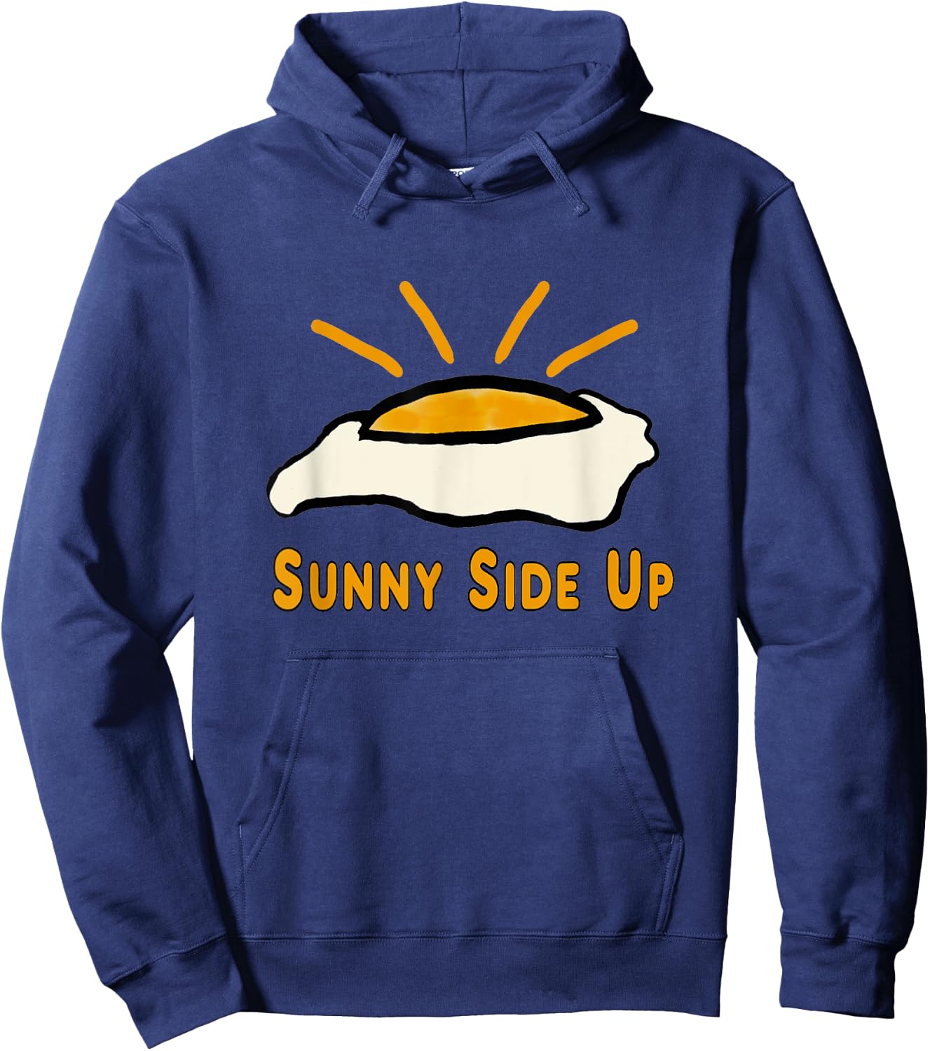 Fried Egg - Sunny Side Up Hoodie - Hoodie | Navy