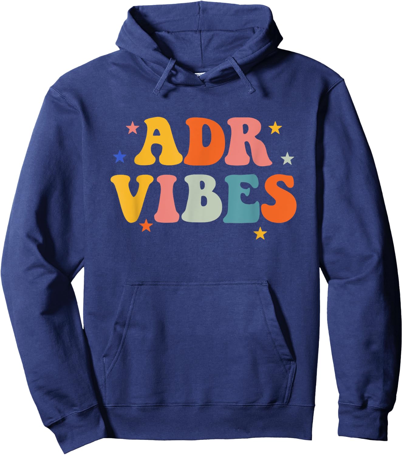 Vet Tech ADR Vibes Veterinarian Veterinary Assistant Hoodie - Hoodie | Navy