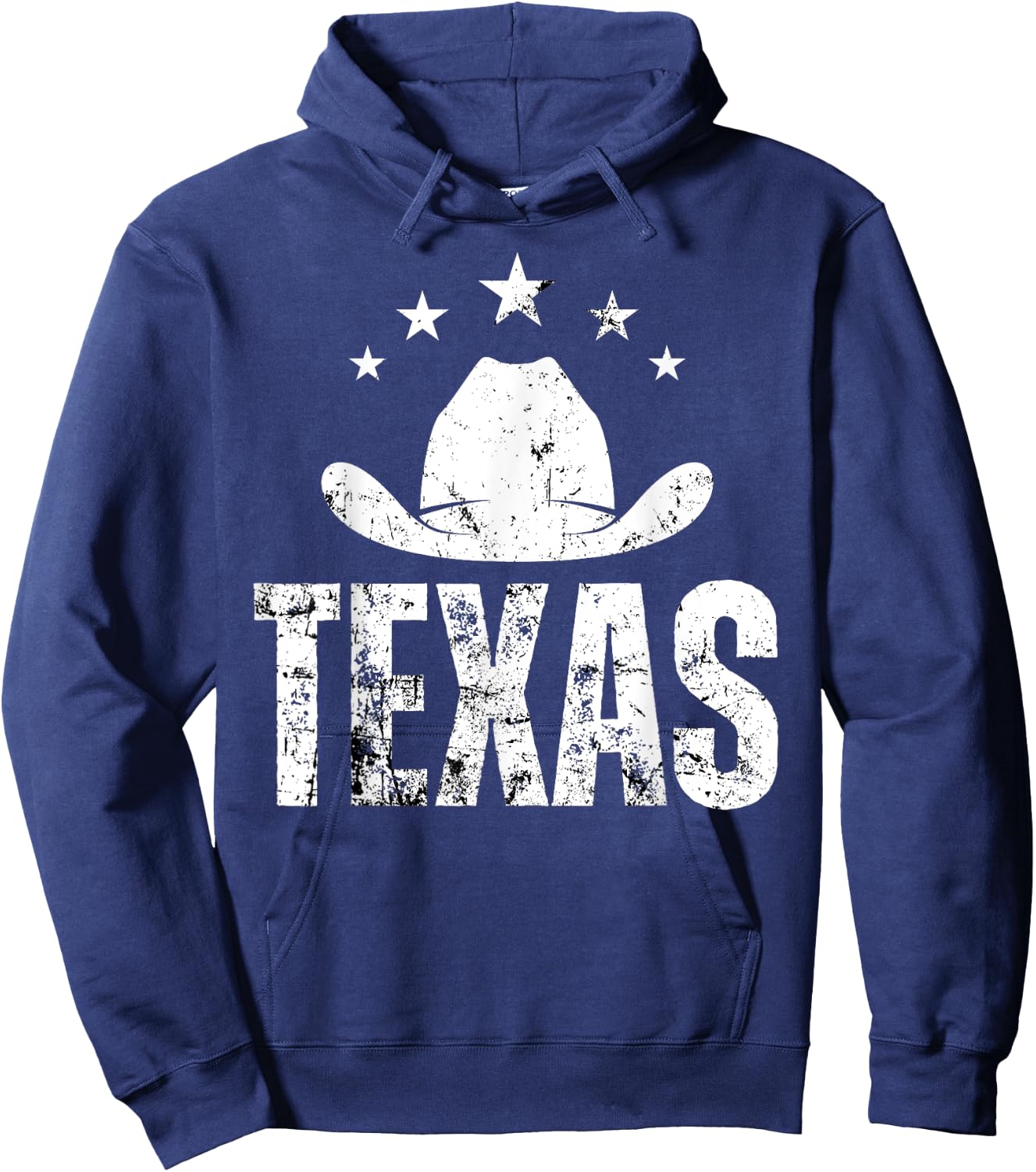 Vintage Texas Cowboys Western Souvenir Hoodie - Hoodie | Navy