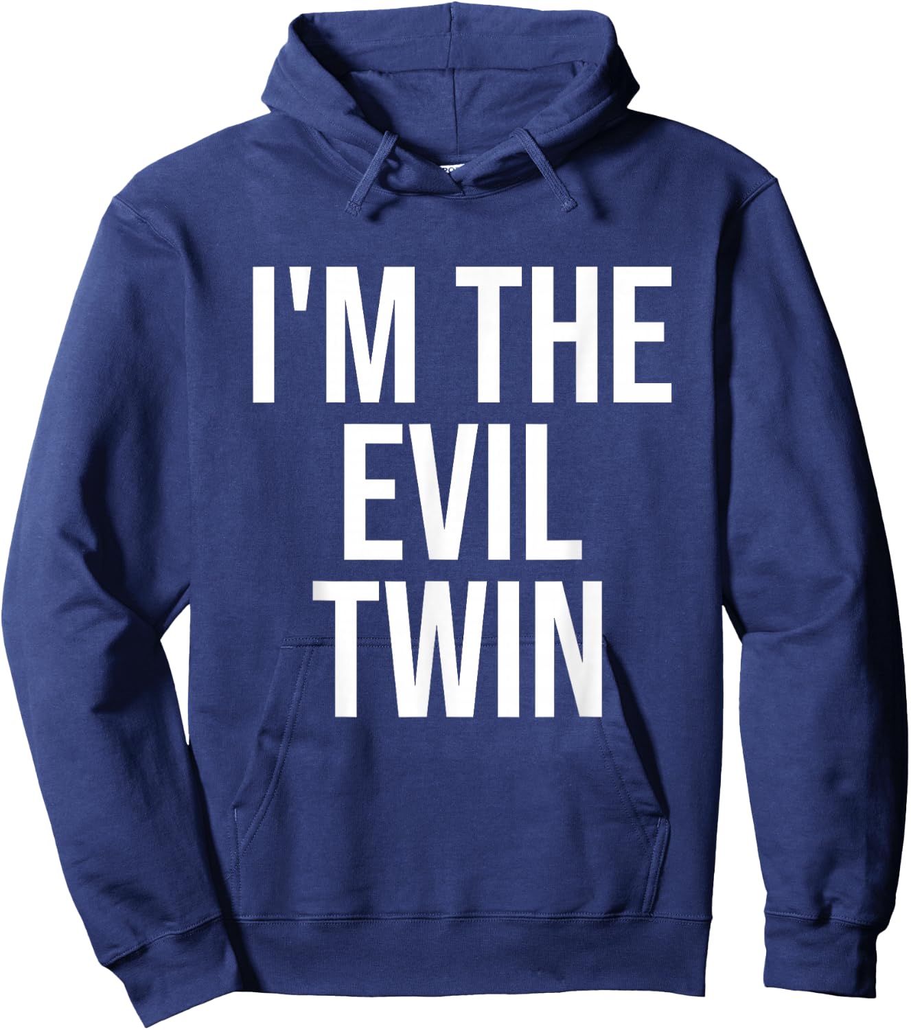 I'm The Evil Twin Hoodie - Hoodie | Navy